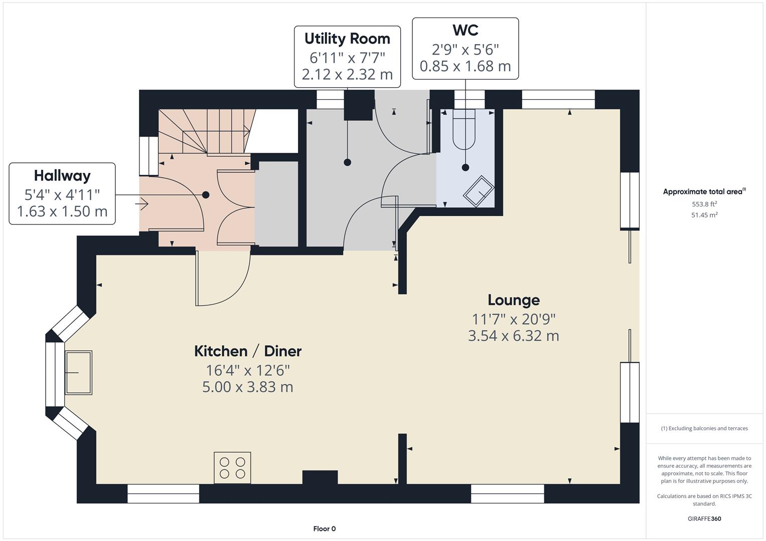 4 bed detached house to rent in Cider Press Road, Launceston - Property floorplan