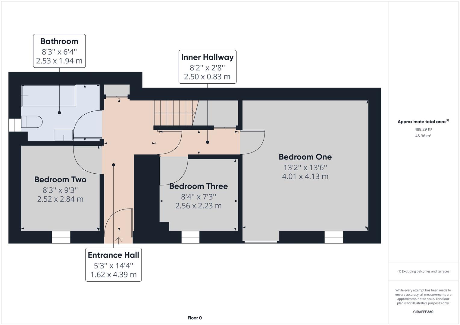 3 bed detached house to rent in Calstock Road, Gunnislake - Property floorplan