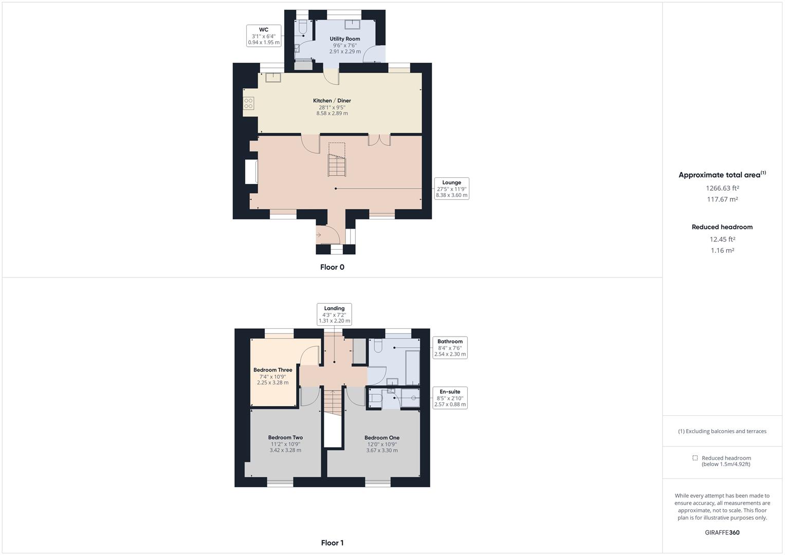 3 bed detached house to rent in Pipers Pool, Launceston - Property floorplan