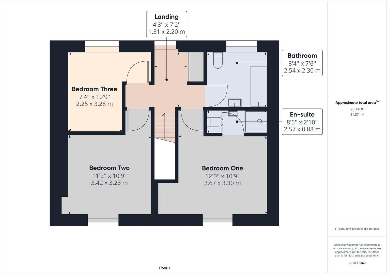 3 bed detached house to rent in Pipers Pool, Launceston - Property floorplan