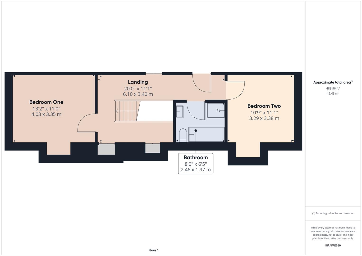 3 bed detached house to rent, Lifton - Property floorplan