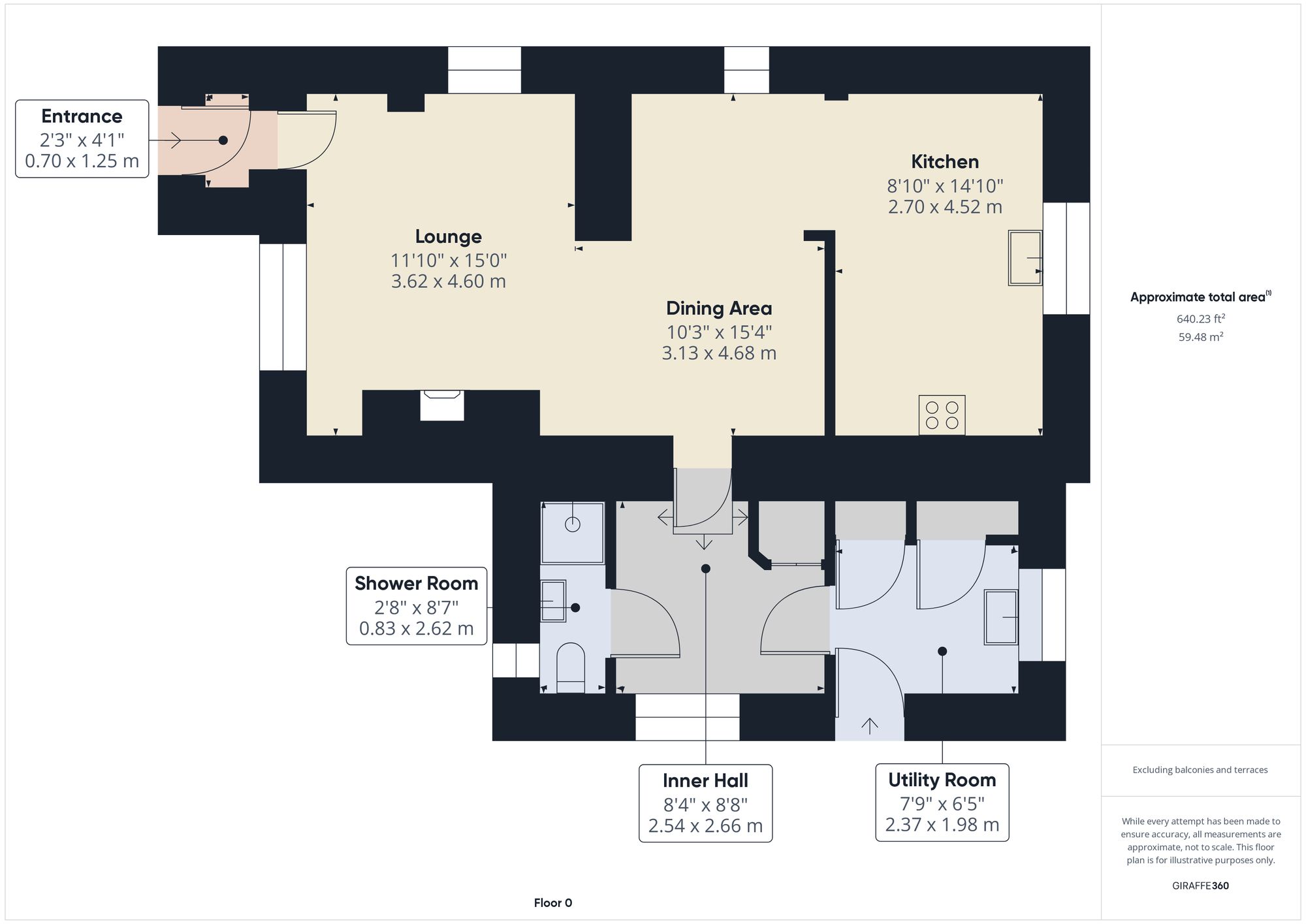 3 bed detached house to rent in Liftondown, Lifton - Property floorplan