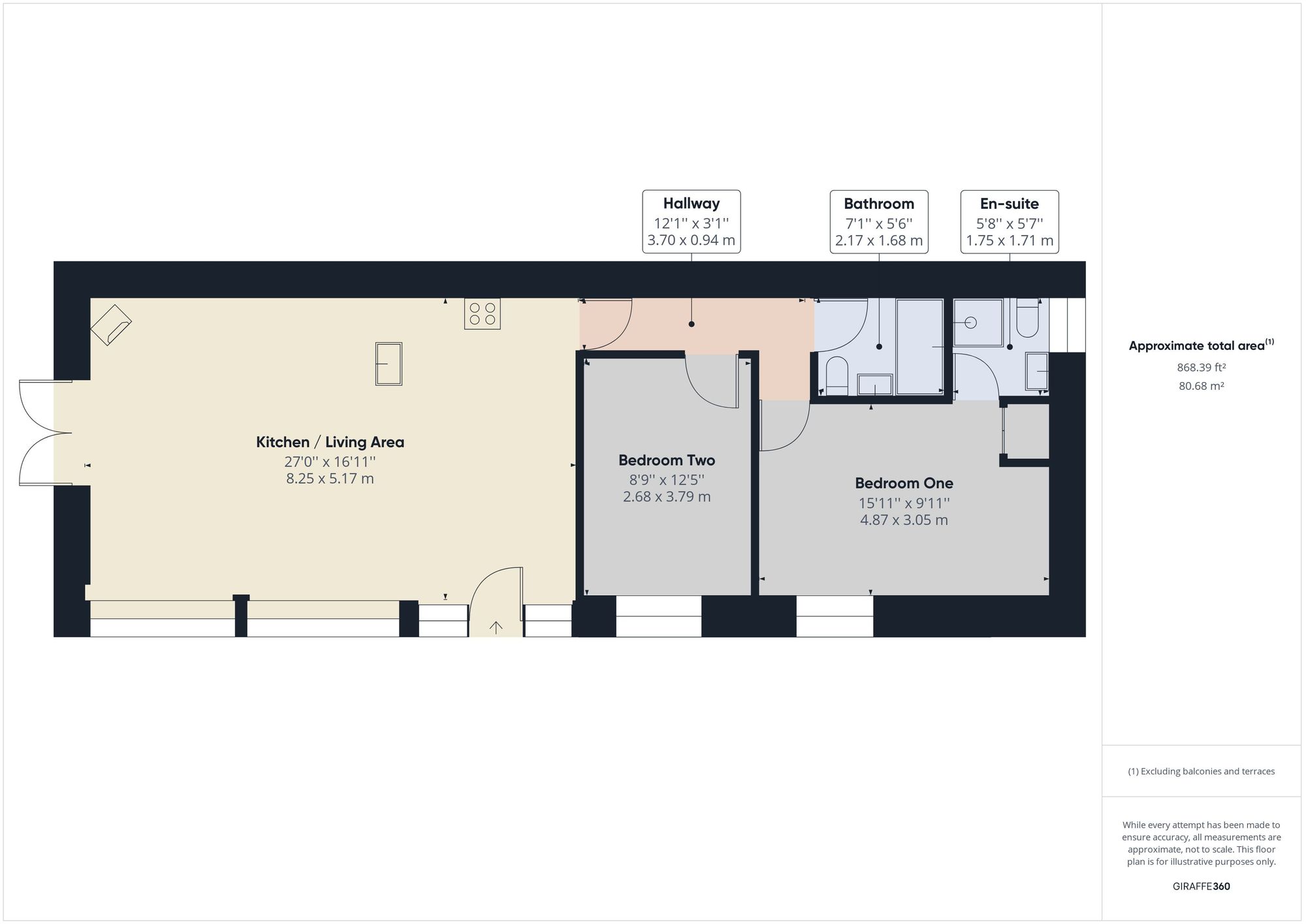2 bed barn conversion to rent in Altarnun, Launceston, PL15 - Property floorplan
