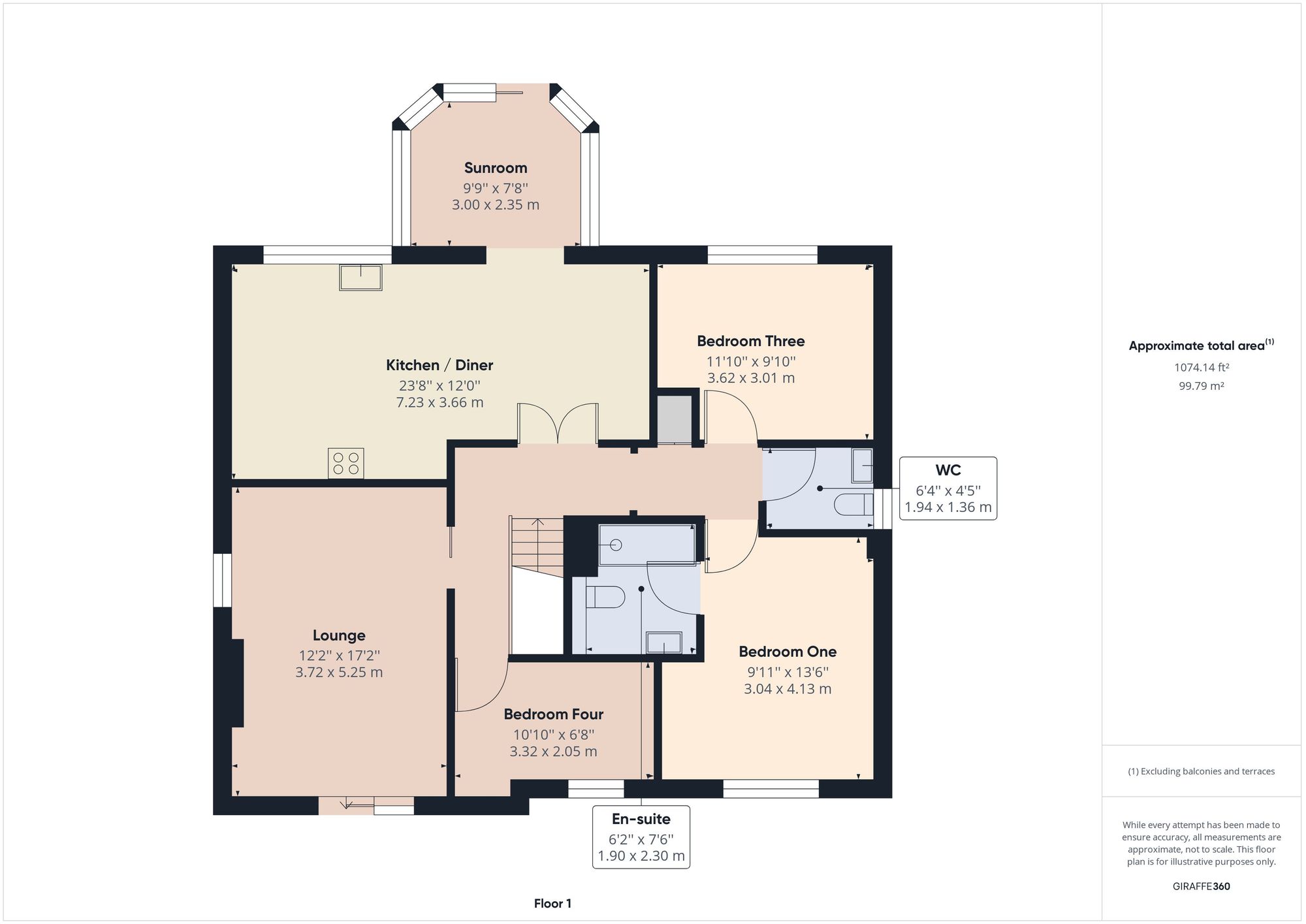 4 bed detached house to rent in Church Lea, Launceston - Property floorplan