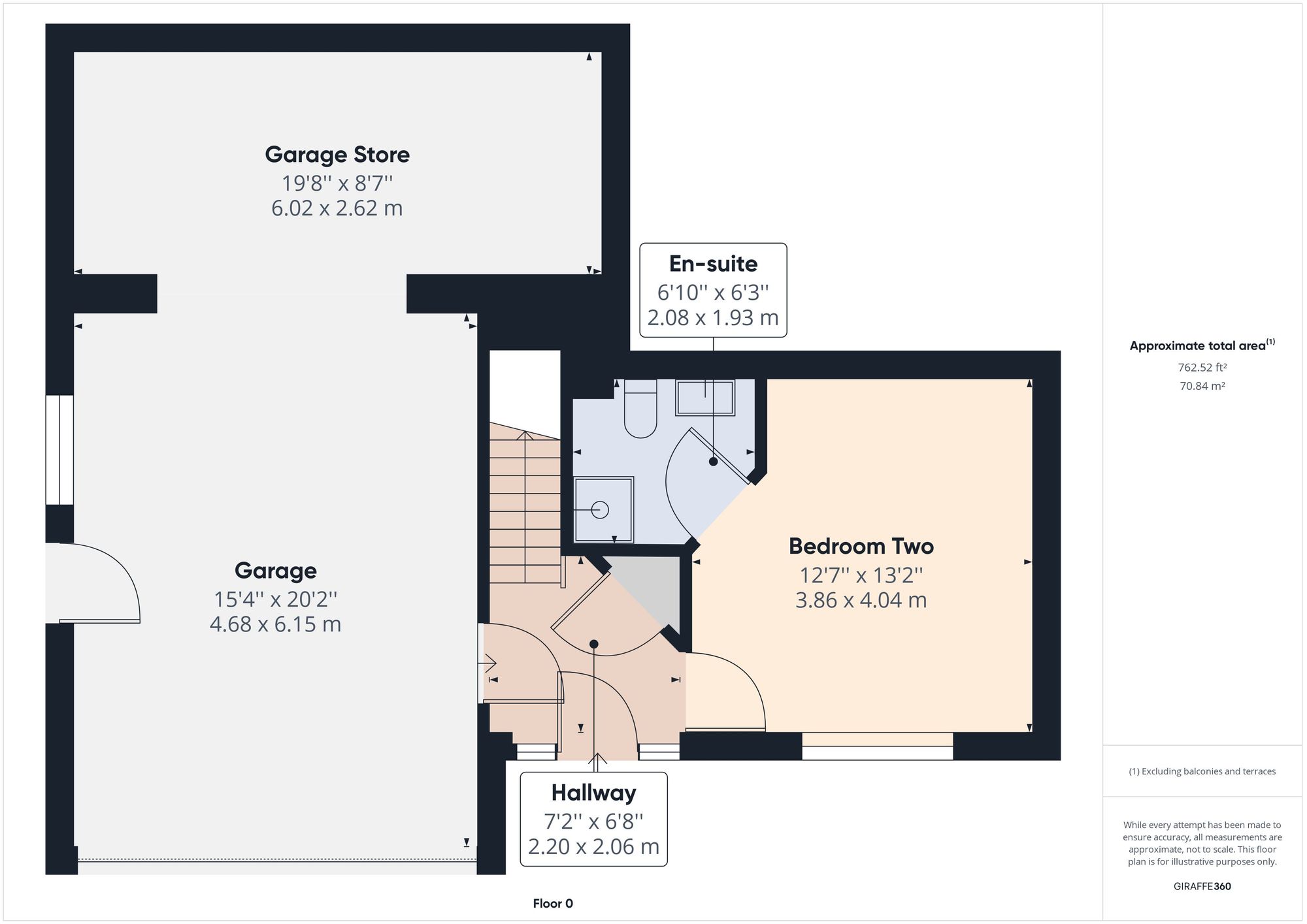 4 bed detached house to rent in Church Lea, Launceston - Property floorplan