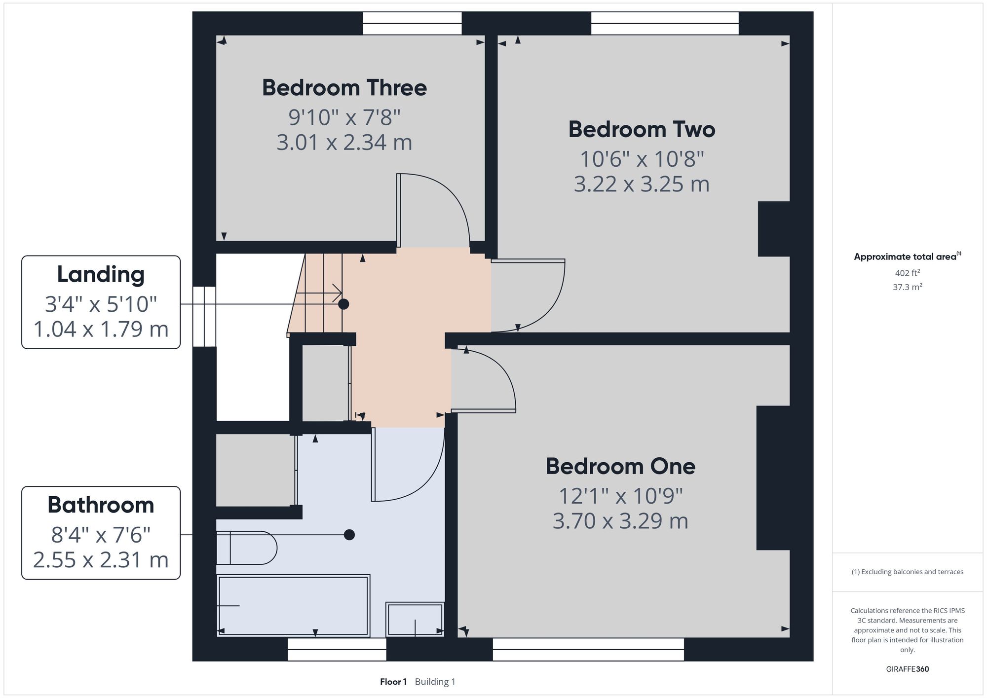 3 bed semi-detached house to rent in Branson Park, Grenofen, PL19 - Property floorplan