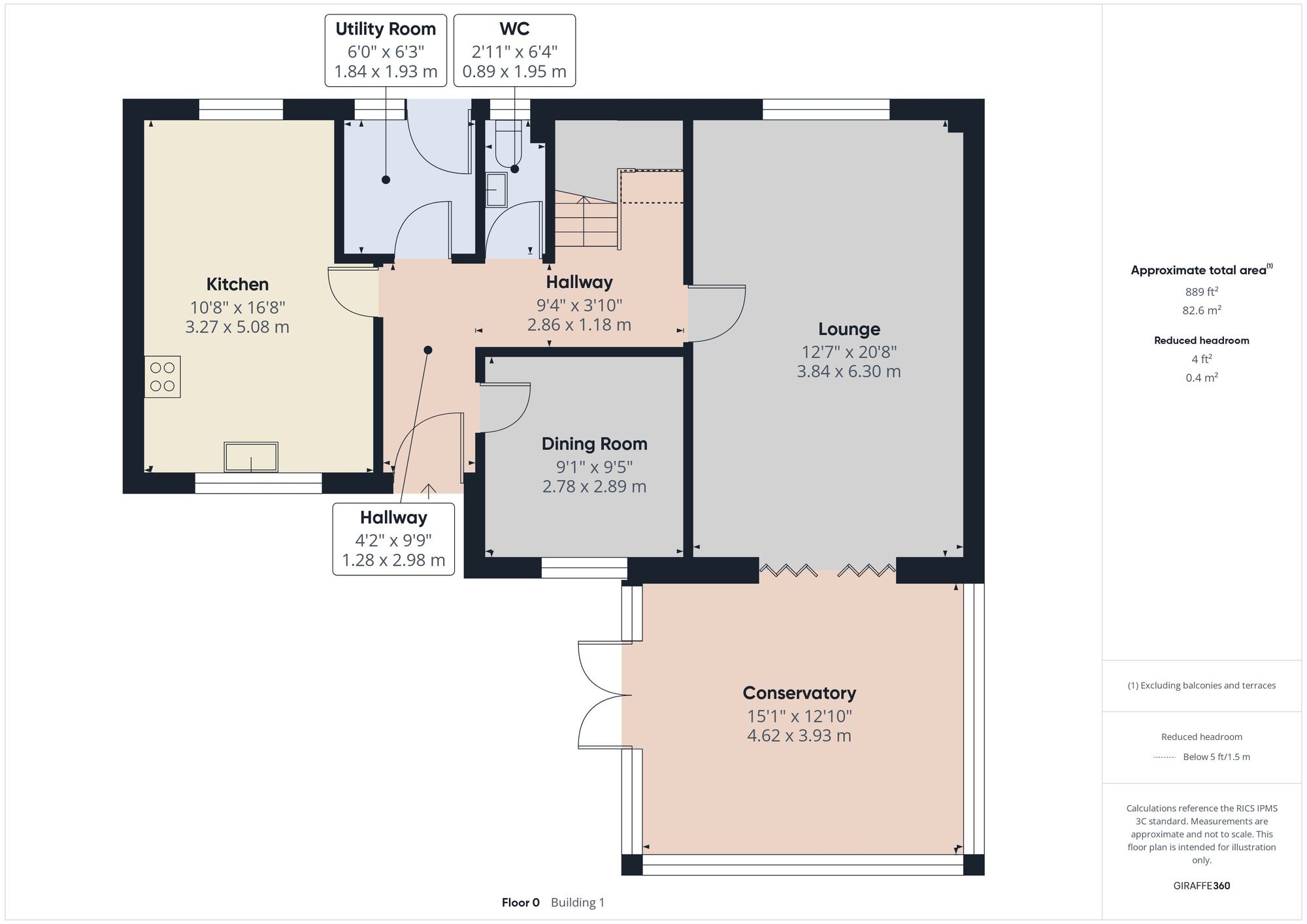 4 bed detached house to rent in Boyton, Launceston - Property floorplan
