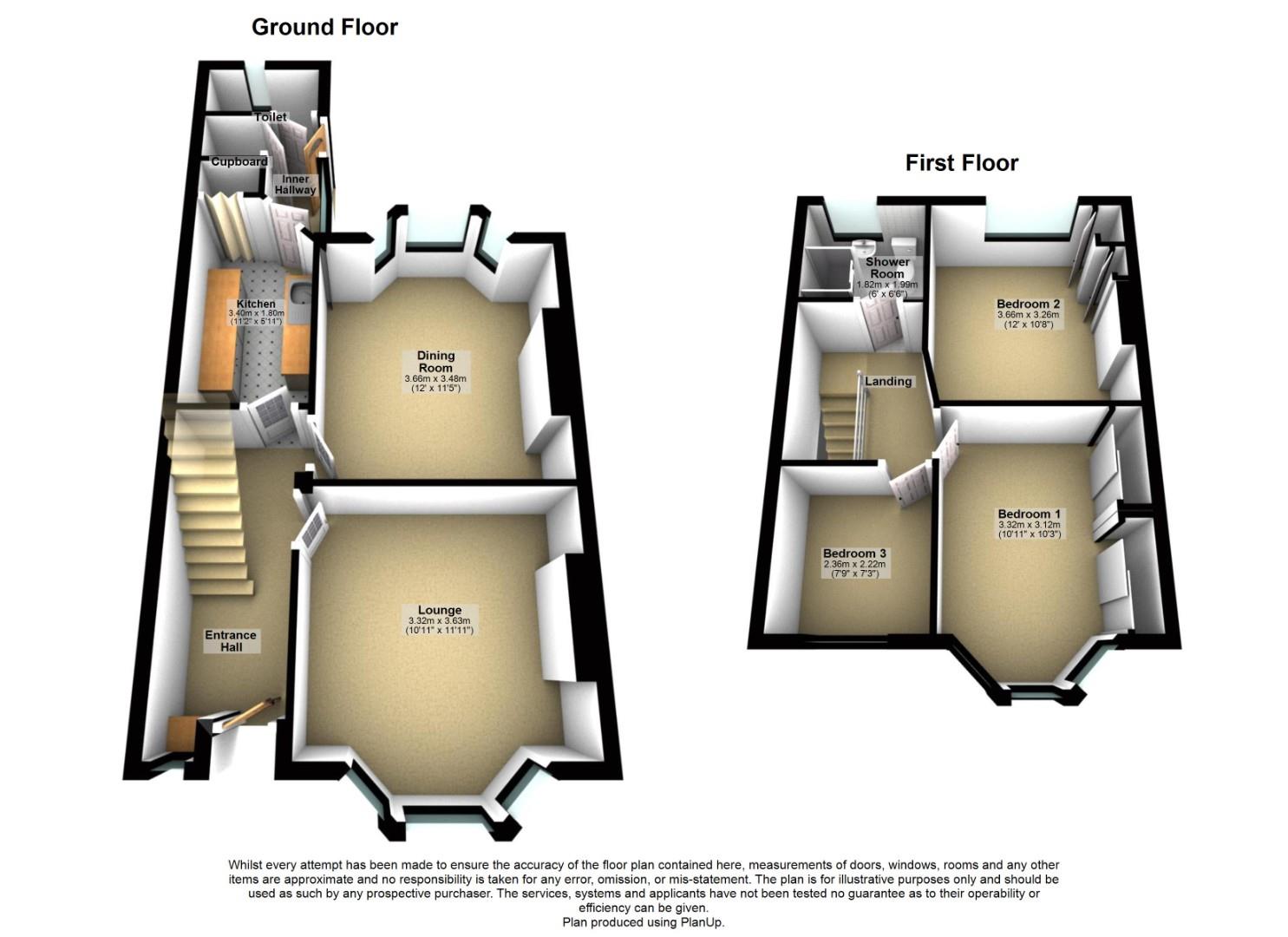 3 bed end of terrace house for sale in Caerphilly Road, Cardiff - Property floorplan