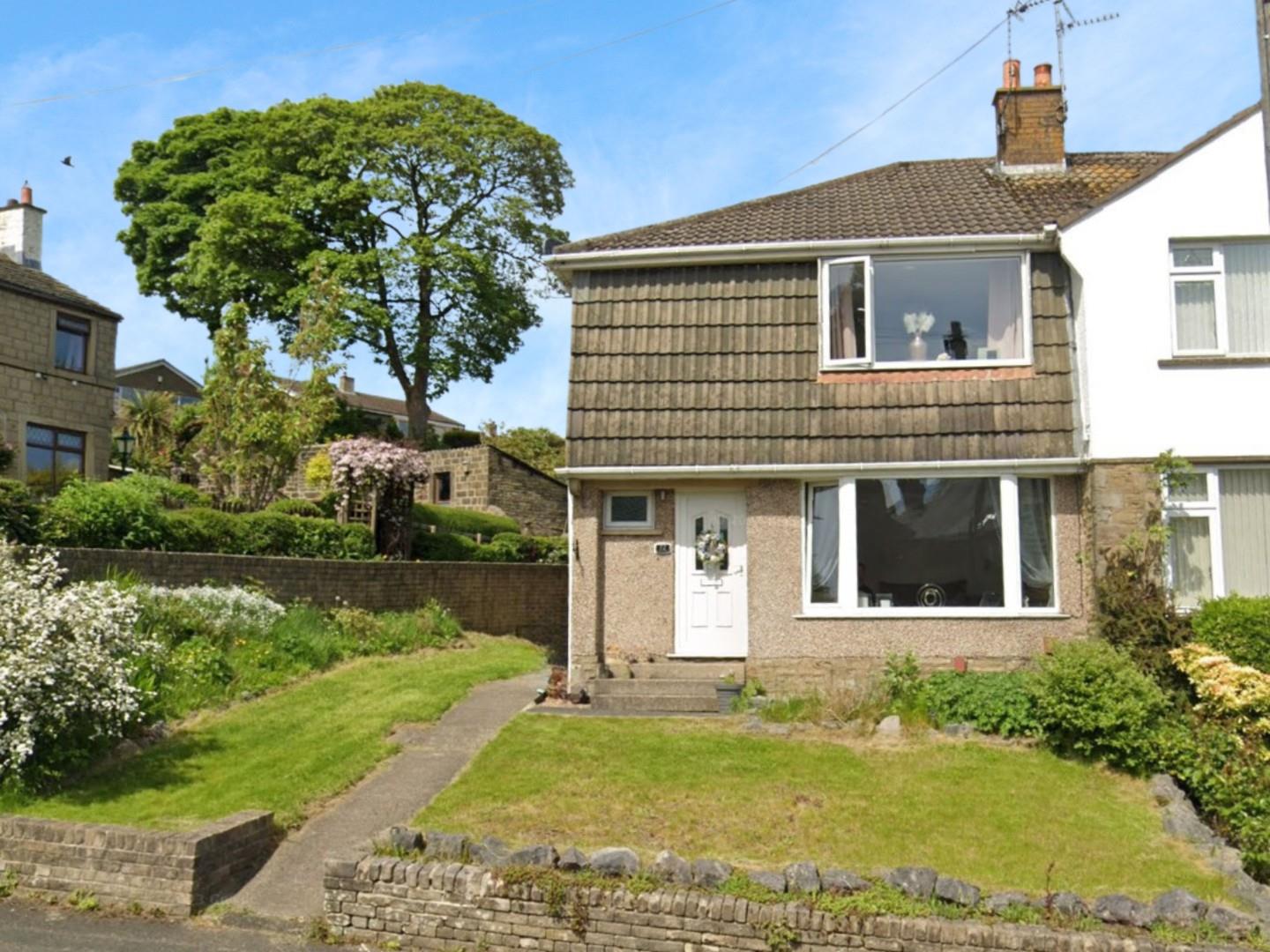 3 bed semi-detached house for sale in Colne Road, Keighley  - Property Image 1