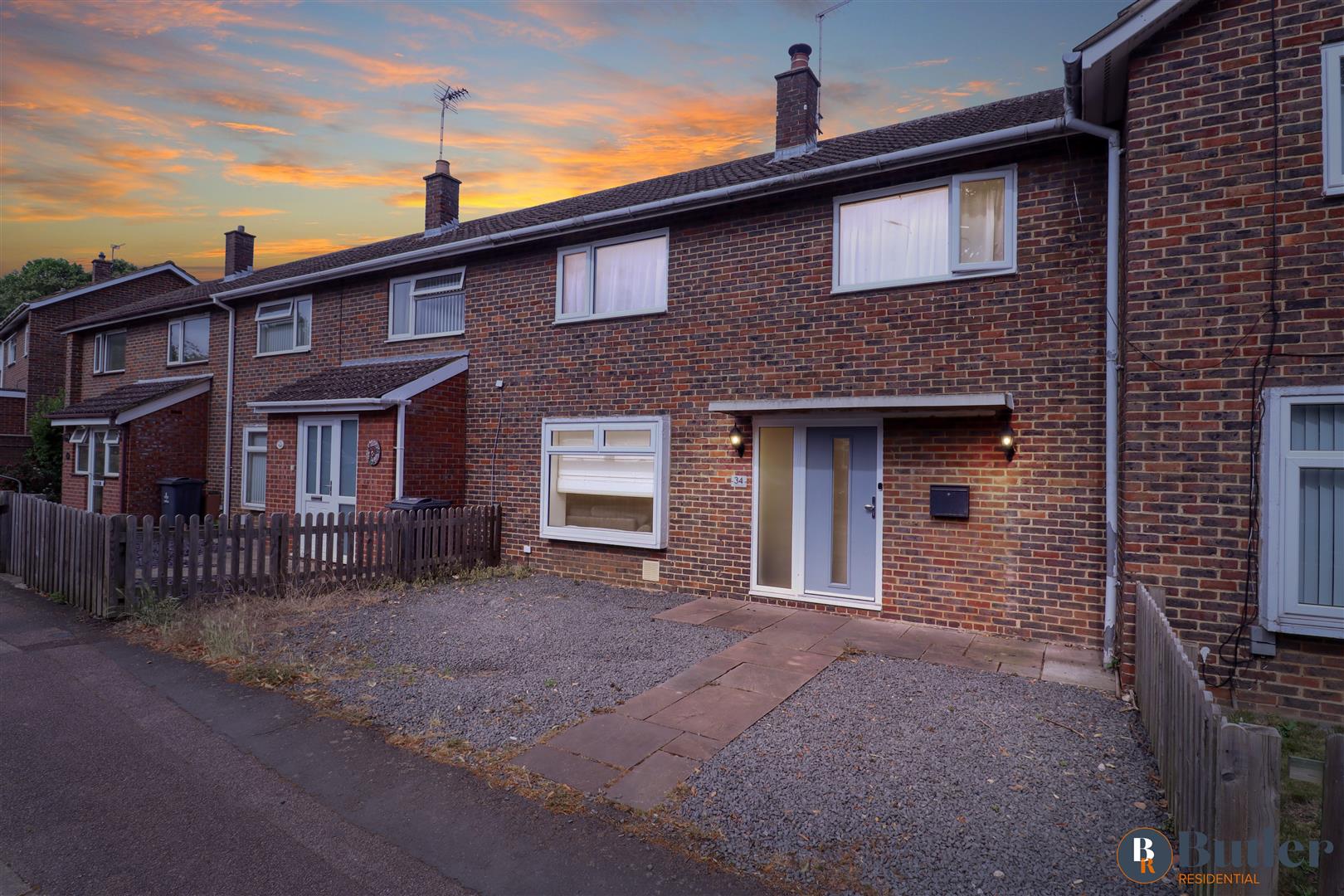 3 bed terraced house for sale in The Oundle, Stevenage, SG2 