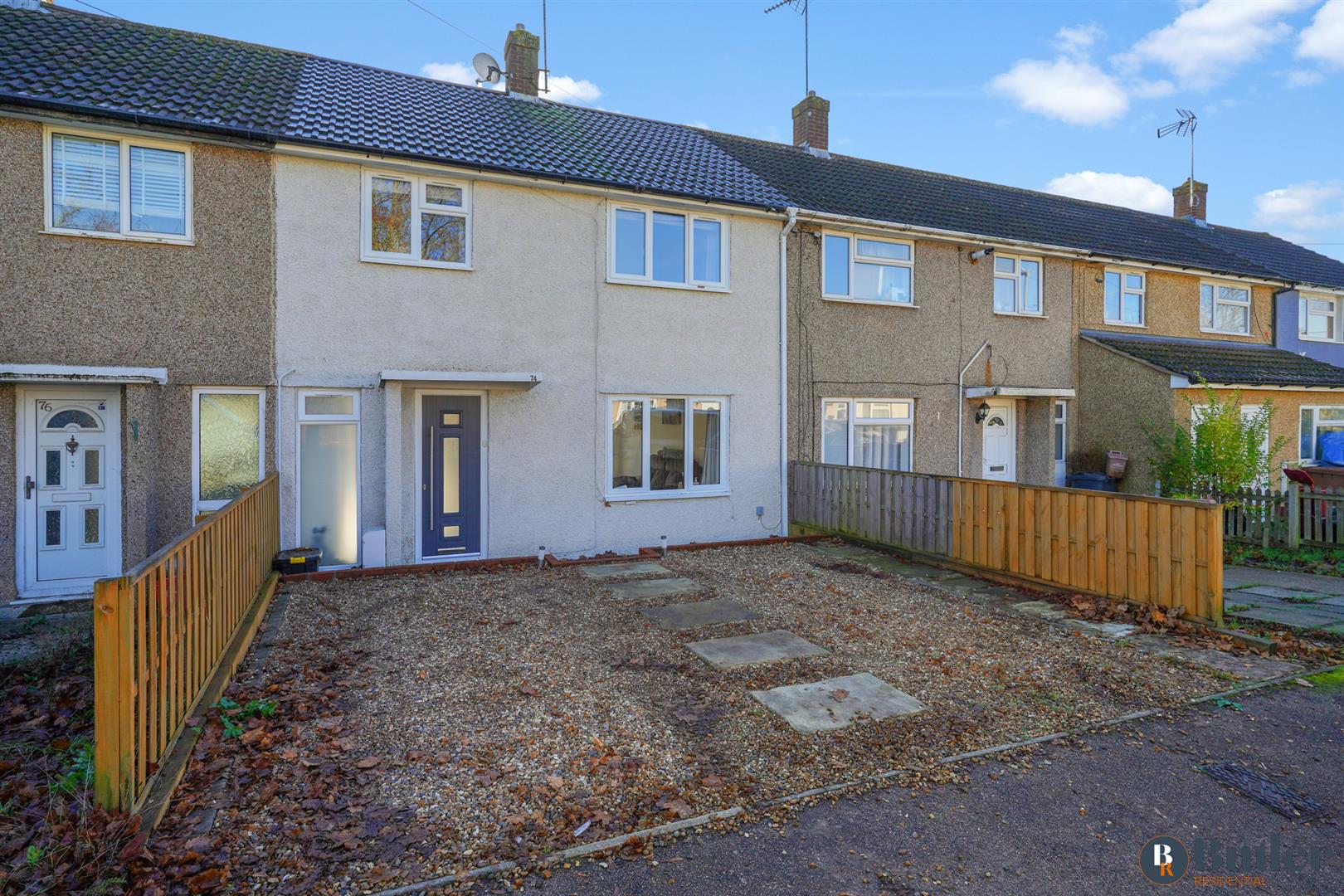 3 bed terraced house for sale in Marymead Drive, Stevenage  - Property Image 1