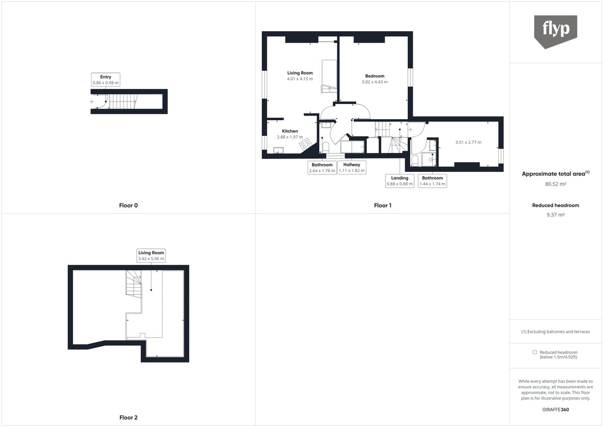 2 bed apartment for sale in Devonshire Drive, London - Property Floorplan