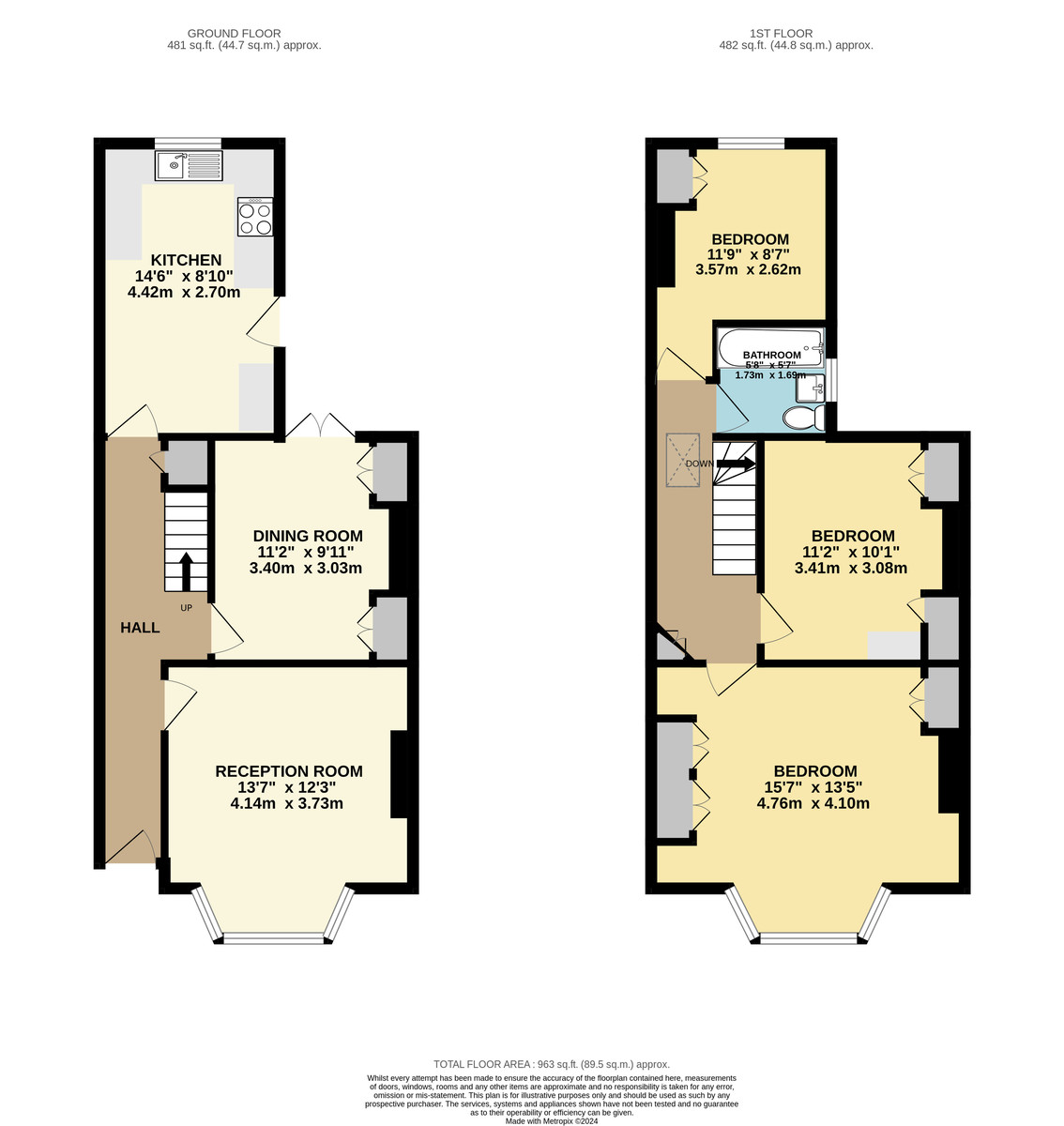 3 bed end of terrace house for sale in Whitburn Road, London - Property Floorplan