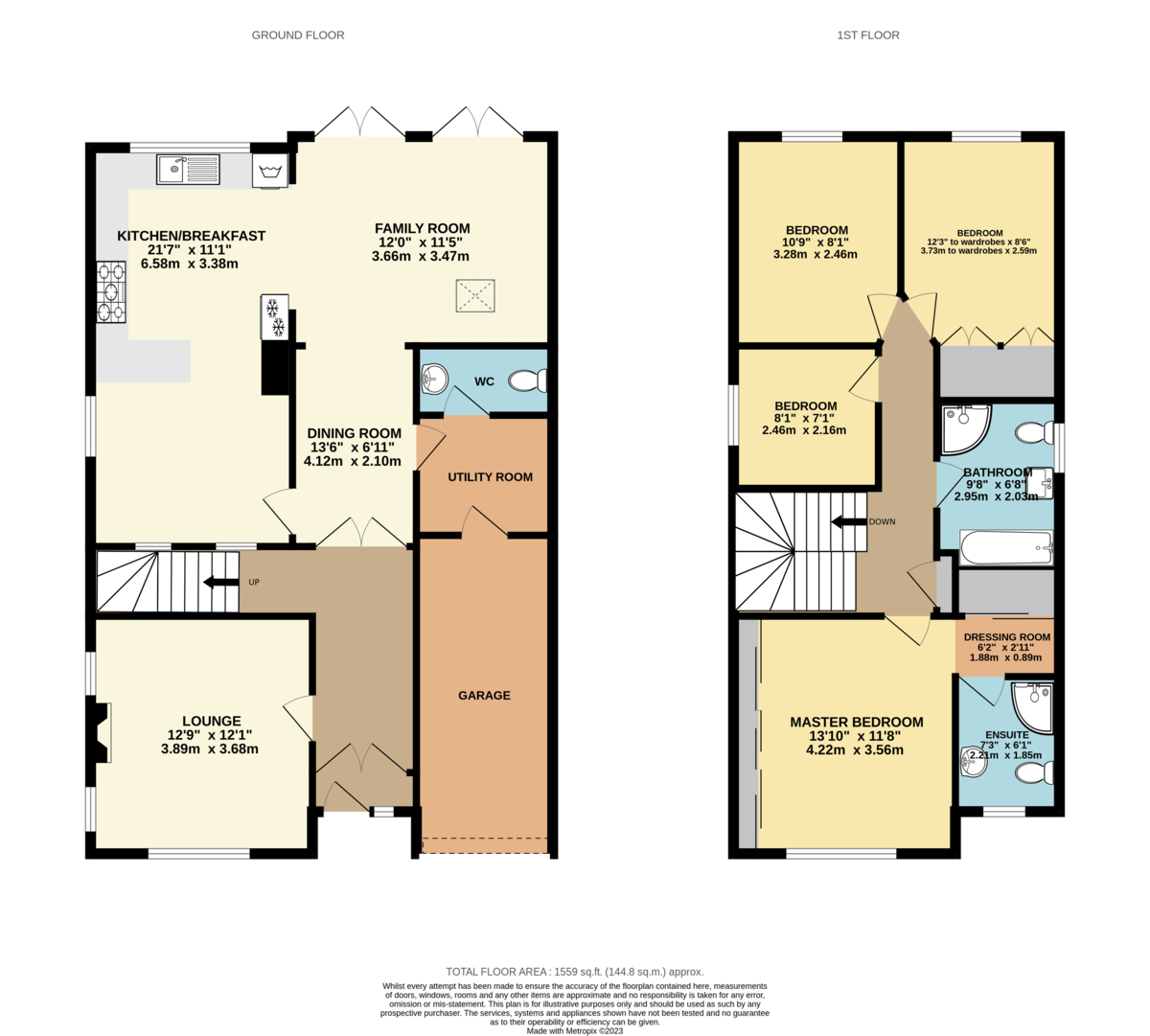 4 bed detached house for sale in Lancing Road, Orpington - Property Floorplan