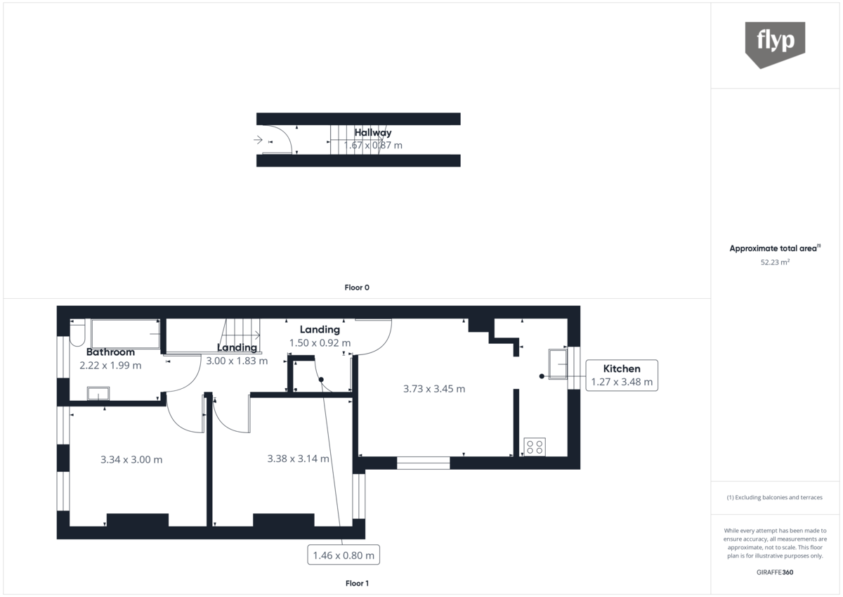 2 bed apartment for sale in Malyons Road, London - Property Floorplan