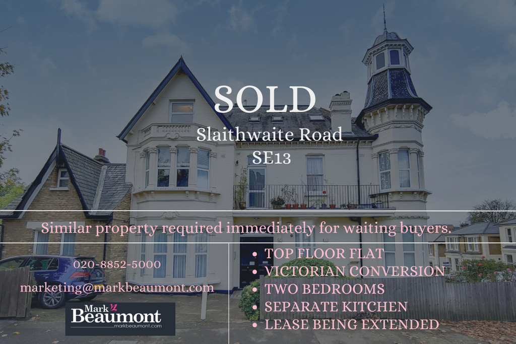 2 bed flat for sale in Slaithwaite Road, Lewisham 0