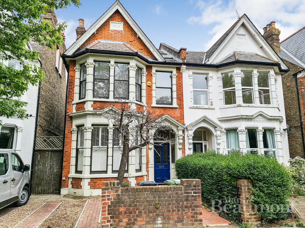Beautiful period halls adjoining semi detached house in one of the best parts of the Conservation area. Five bedrooms High ceilings Feature fireplaces, big kitchen/breakfast room. Circa 125' garden.  Close to excellent transport links and St. Dunstan's College. For sale with no chain.