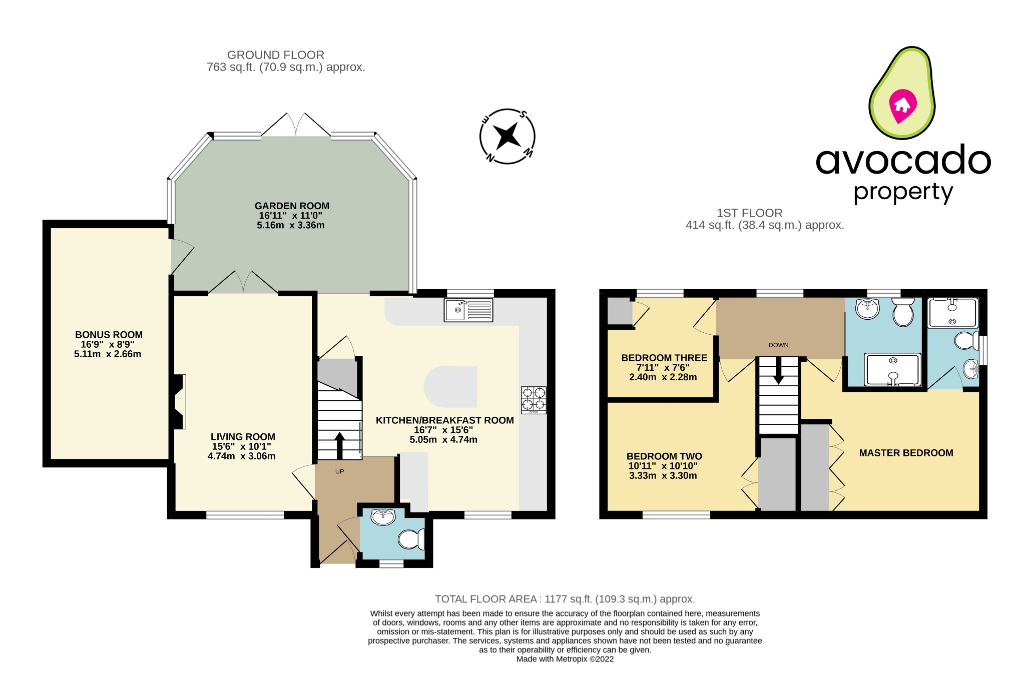 3 bed detached house for sale in Babbage Way, Bracknell - Property floorplan