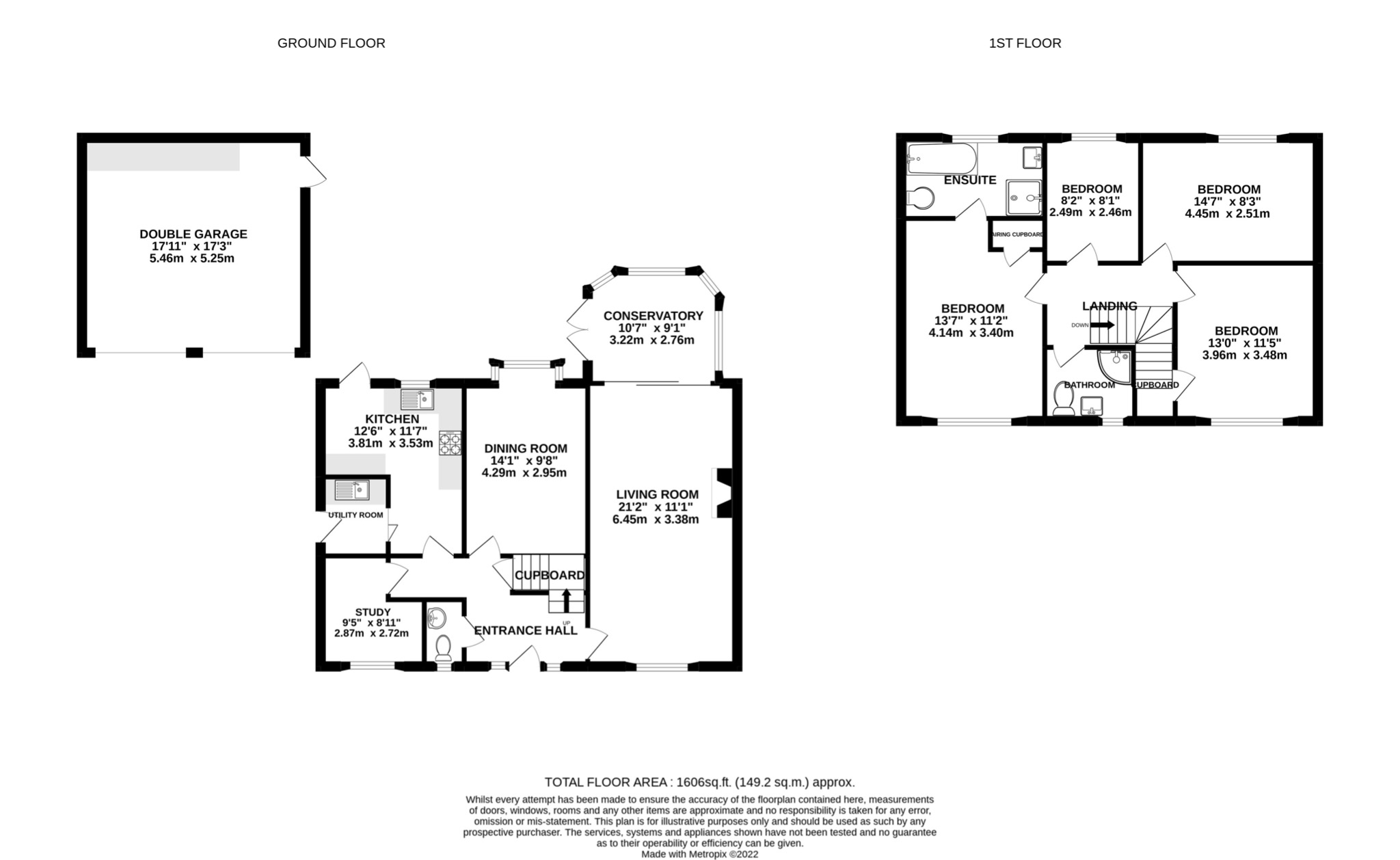 4 bed detached house for sale in Todd Close, High Wycombe - Property floorplan