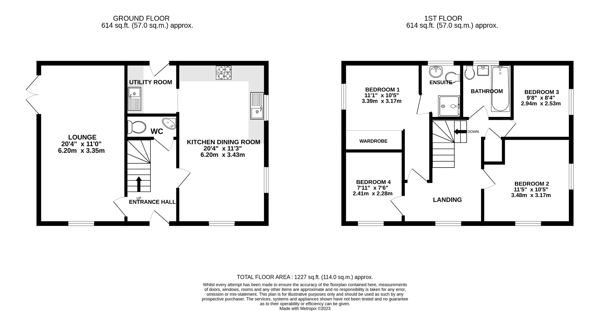 4 bed detached house for sale in Sandsdown Close, High Wycombe - Property floorplan