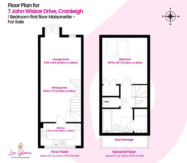 1 bed maisonette for sale in John Wiskar Drive - Property floorplan