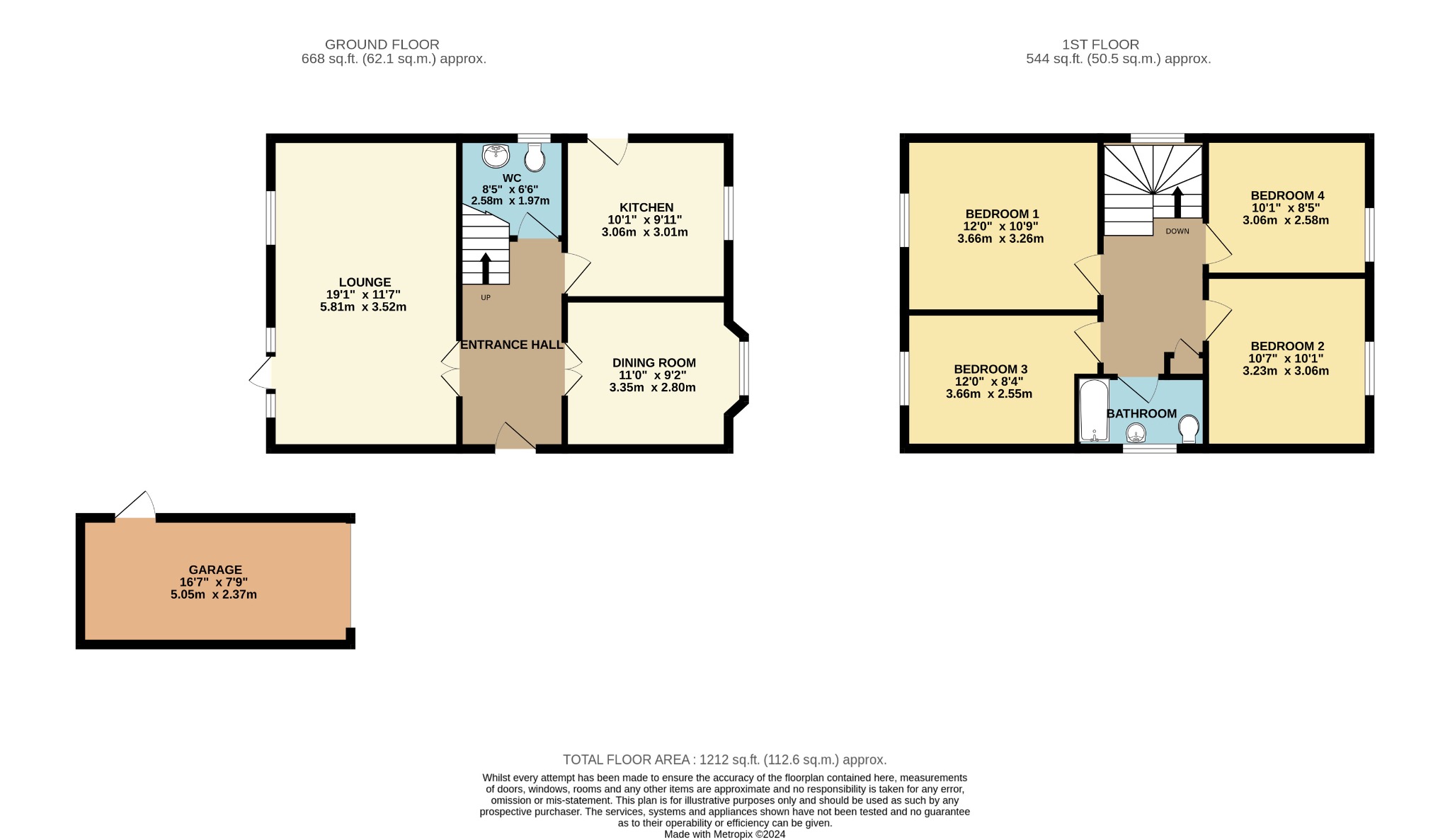 4 bed detached house for sale in Barn Drive, Maidenhead - Property floorplan