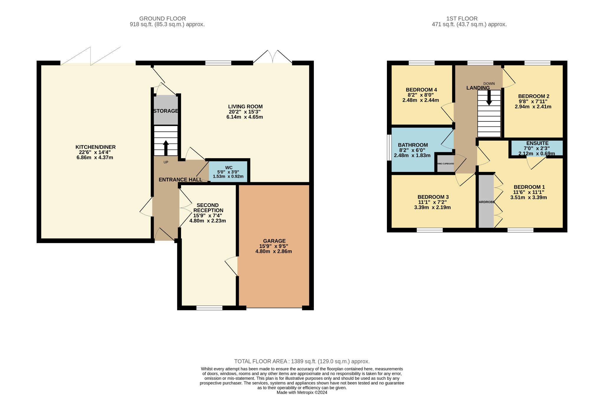 4 bed detached house for sale in Loosen Drive, Maidenhead - Property floorplan