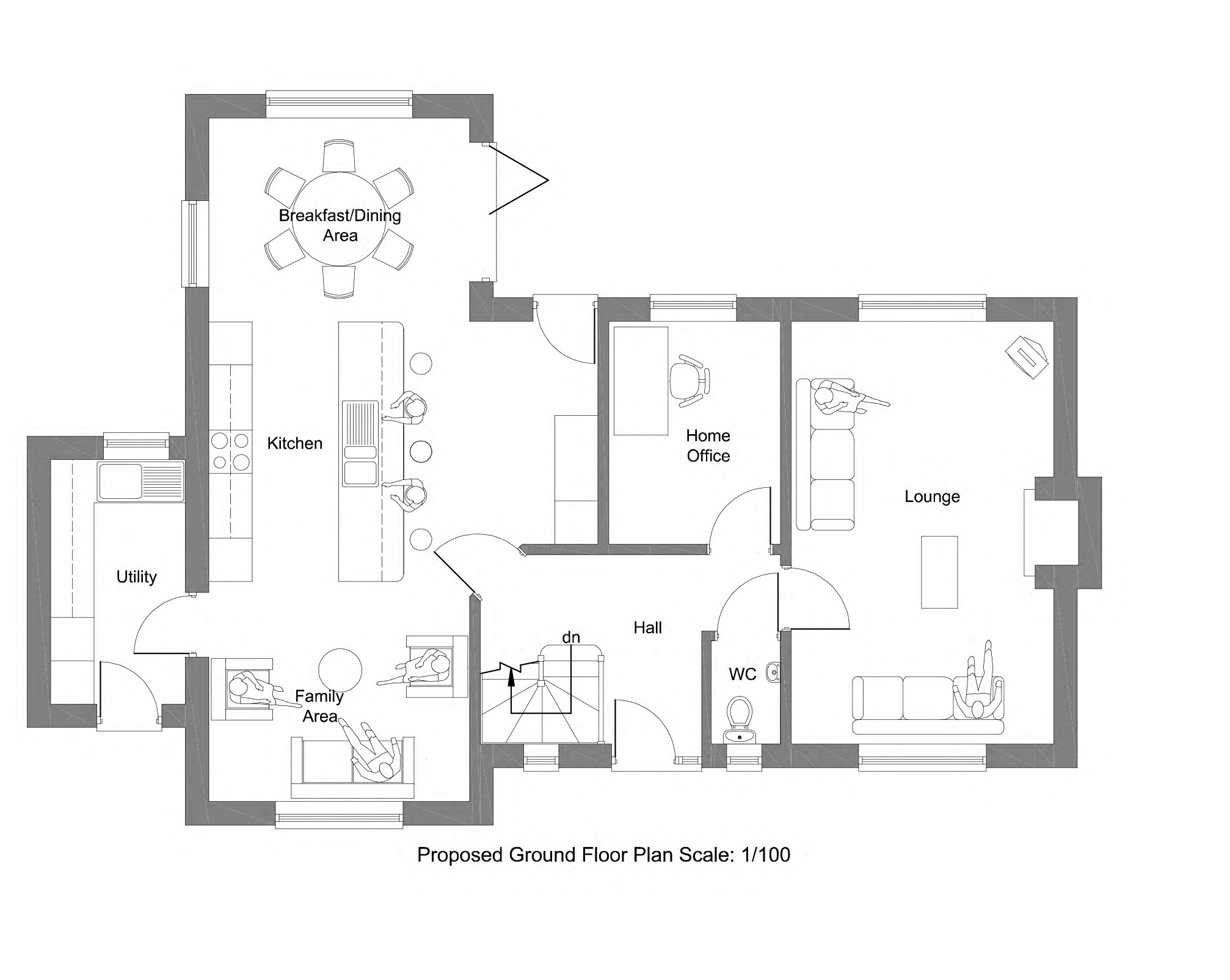 5 bed plot for sale in Fewcott Road, Bicester - Property floorplan