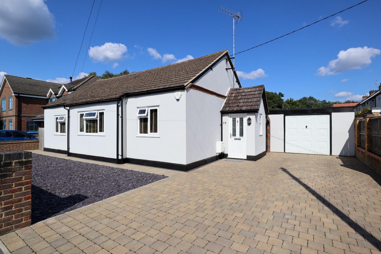 *MARKETED BY CHRIS GRAY*  This is a beautifully refurbished and extended, detached bungalow that is located in a popular location in Mytchett.  The accommodation is flexible providing three or four bedrooms, along with three stunning refitted bath/shower rooms.