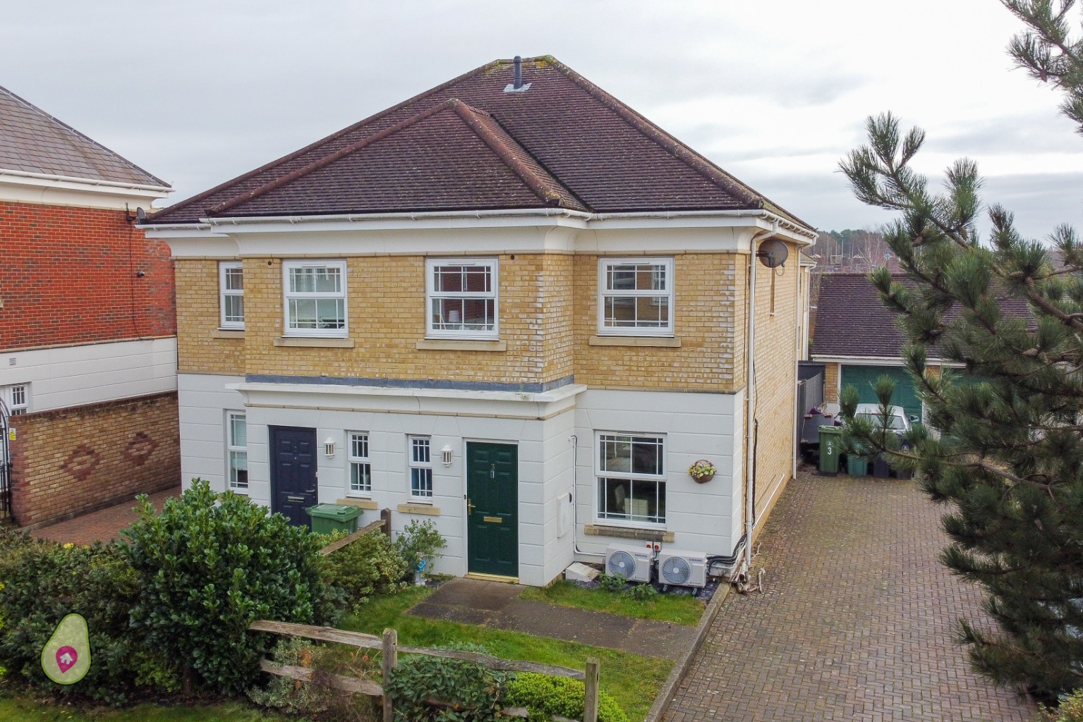 3 bed semi-detached house for sale in Strawberry Court, Camberley, GU16