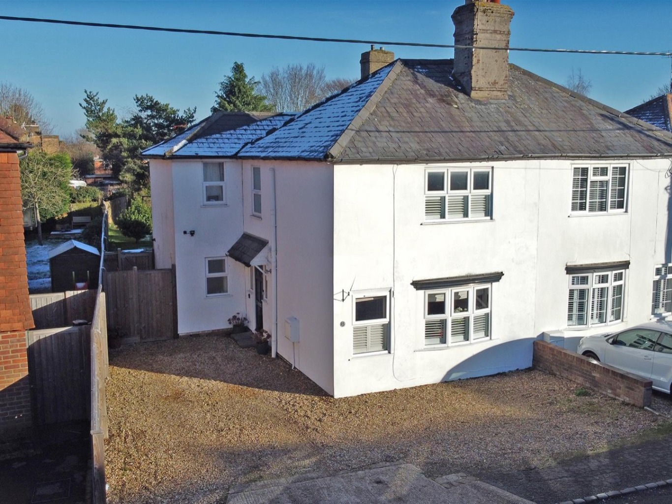 **Check out the property video** Viewings on Saturday 9th April.  A lovely semi detached cottage that sits in the heart of Holmer Green village. Originally built in 1901 the home has been extended and offer driveway parking and a large rear garden.