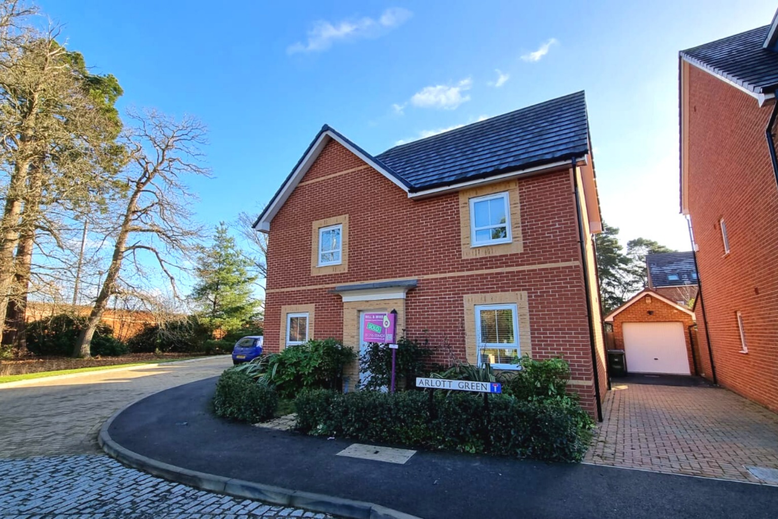 **SSTC PRIOR TO MARKETING*This excellent four bedroom detached family home is one of only eight built in Cricket Field Grove. Constructed to a high specification in 2018, the home is in fantastic condition throughout and has the bonus its own garage and driveway. We can't wait to take you on a tour.