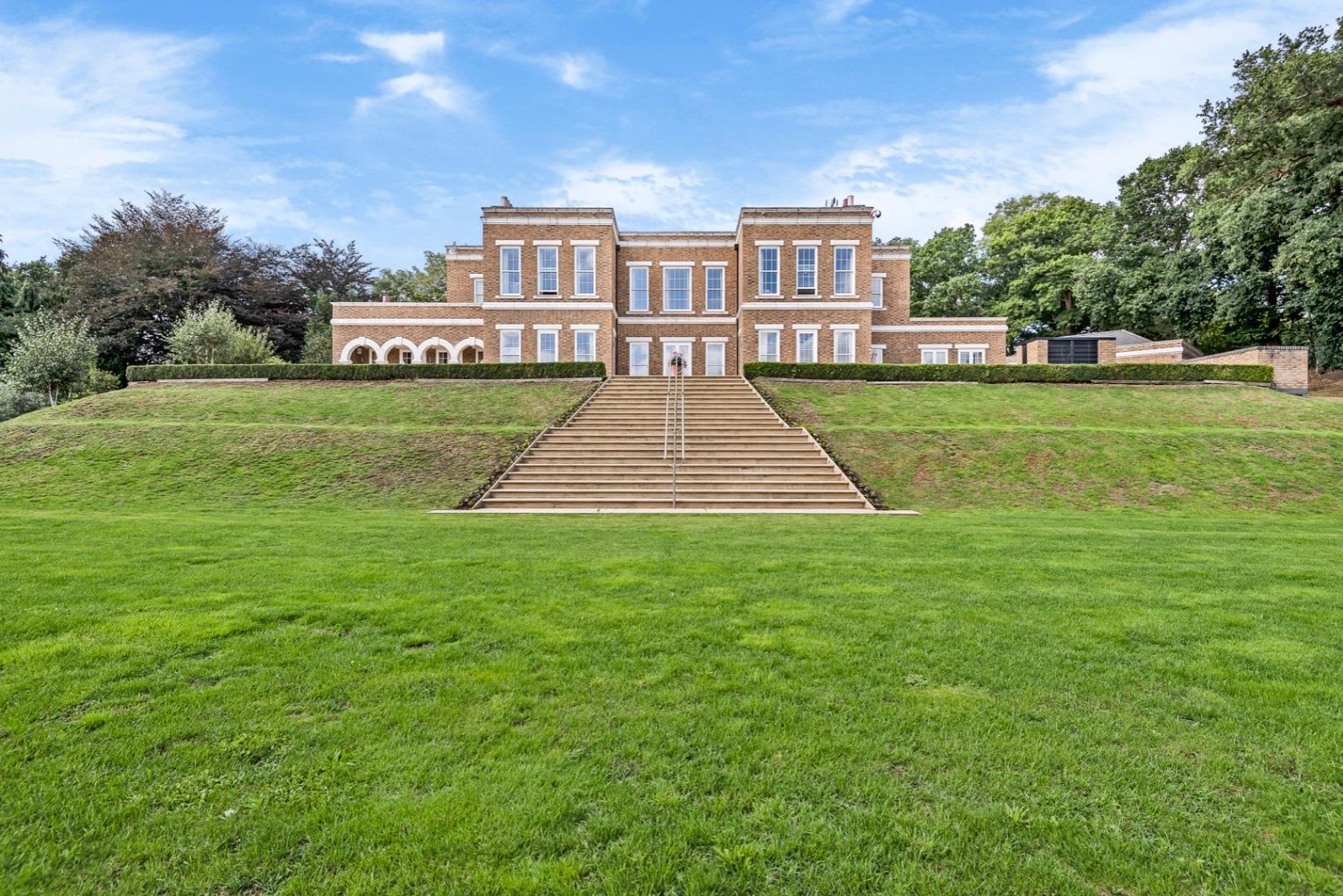 True one of a kind mansion situated in arguably the best position in The Wentworth Estate in Virginia Water with views of the entire City of London
