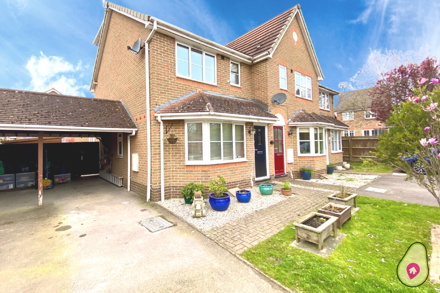 Built by T.A Fisher in the early nineties this family home is really well situated and offers ample living space with a loft conversion and conservatory.
