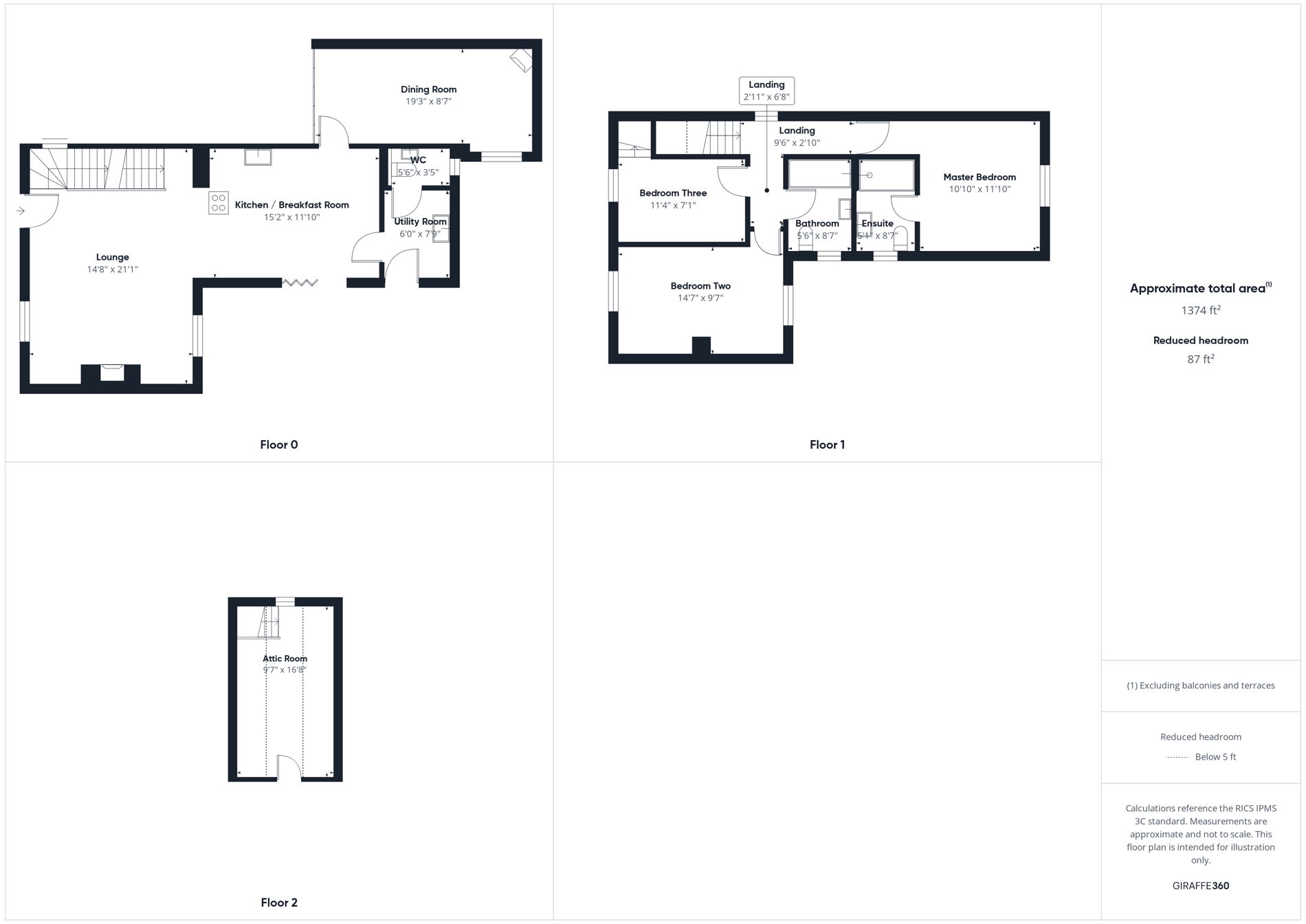 3 bed detached house for sale in Station Road, Ollerton, NG22 - Property floorplan