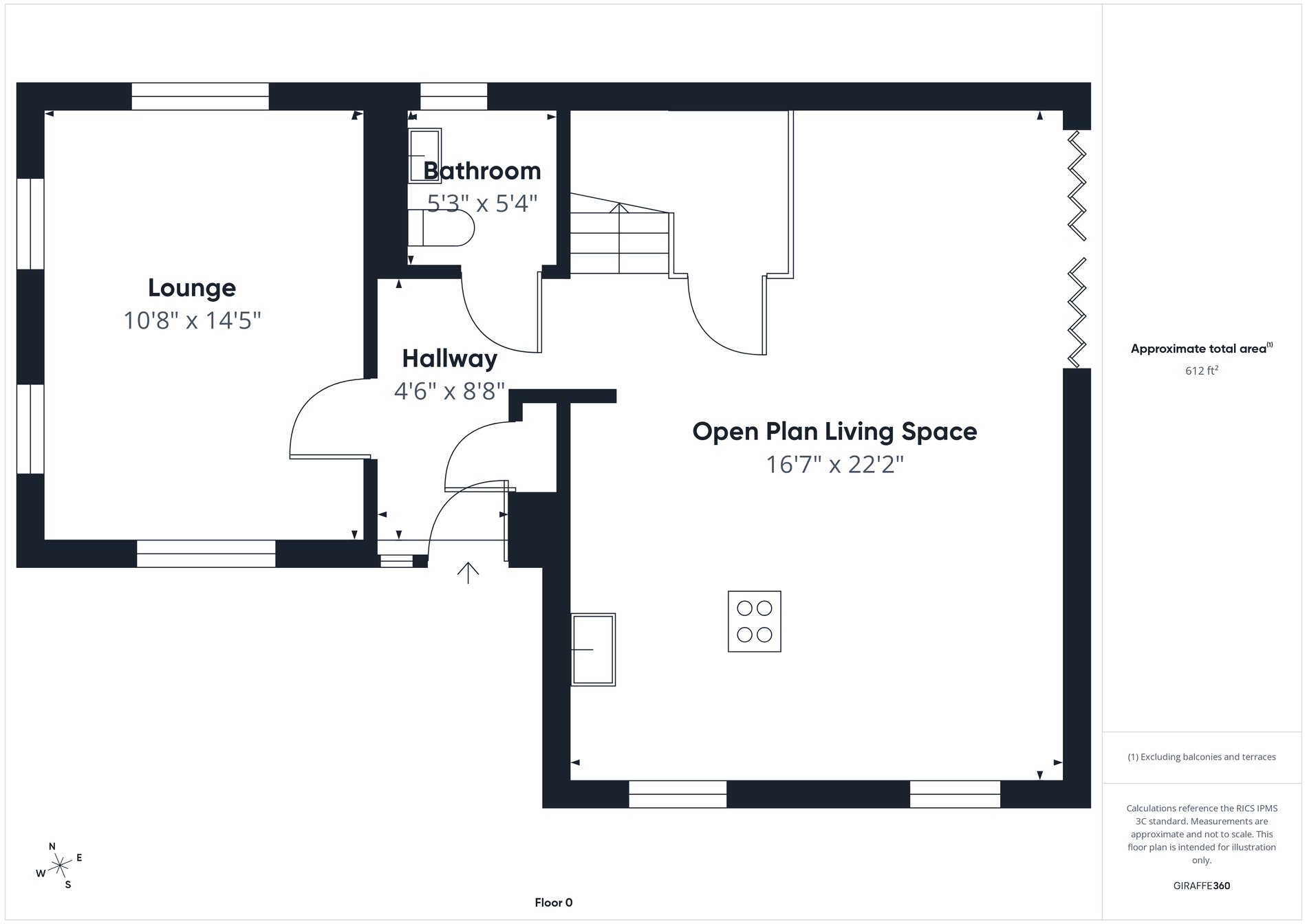 4 bed detached house for sale in Kingfisher Way, Ollerton, NG22 - Property floorplan