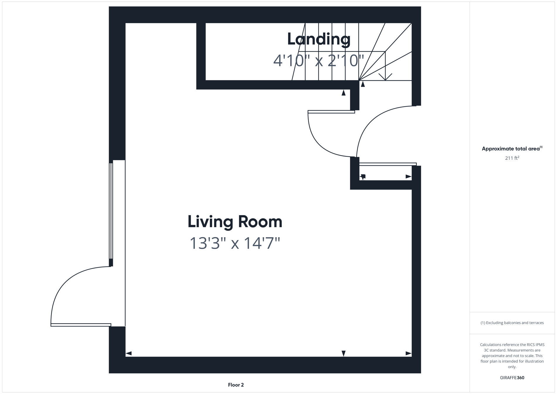 4 bed semi-detached house for sale in Culpepper Avenue, New Ollerton, NG22 - Property floorplan