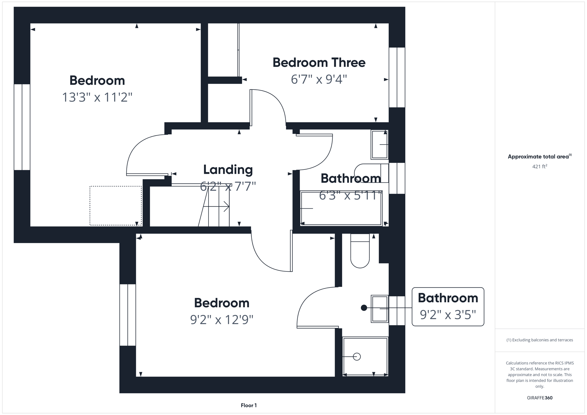 3 bed detached house for sale in Banksman Way, New Ollerton, NG22 - Property floorplan