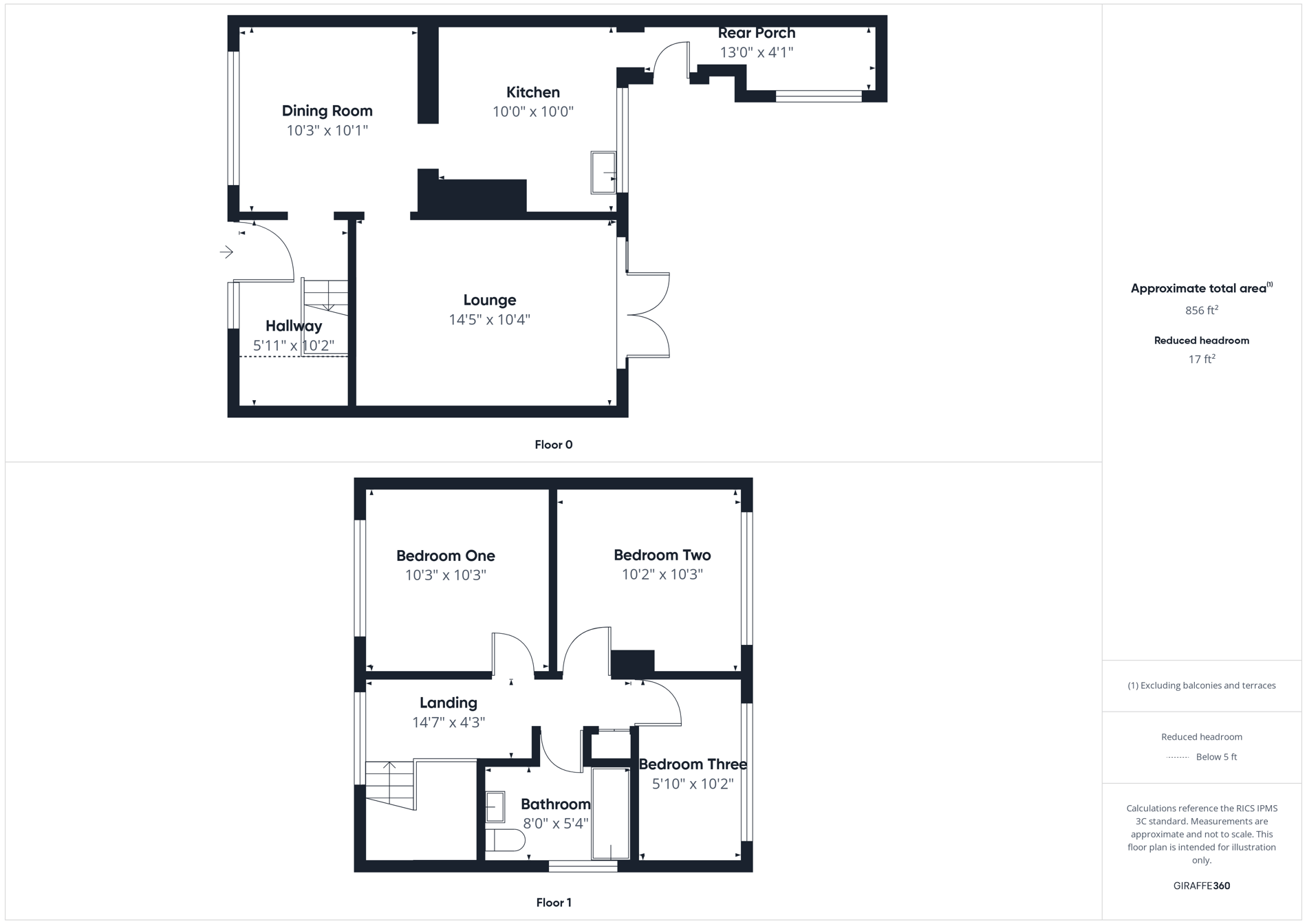 3 bed semi-detached house for sale in Greenwood Crescent, Boughton, NG22 - Property floorplan