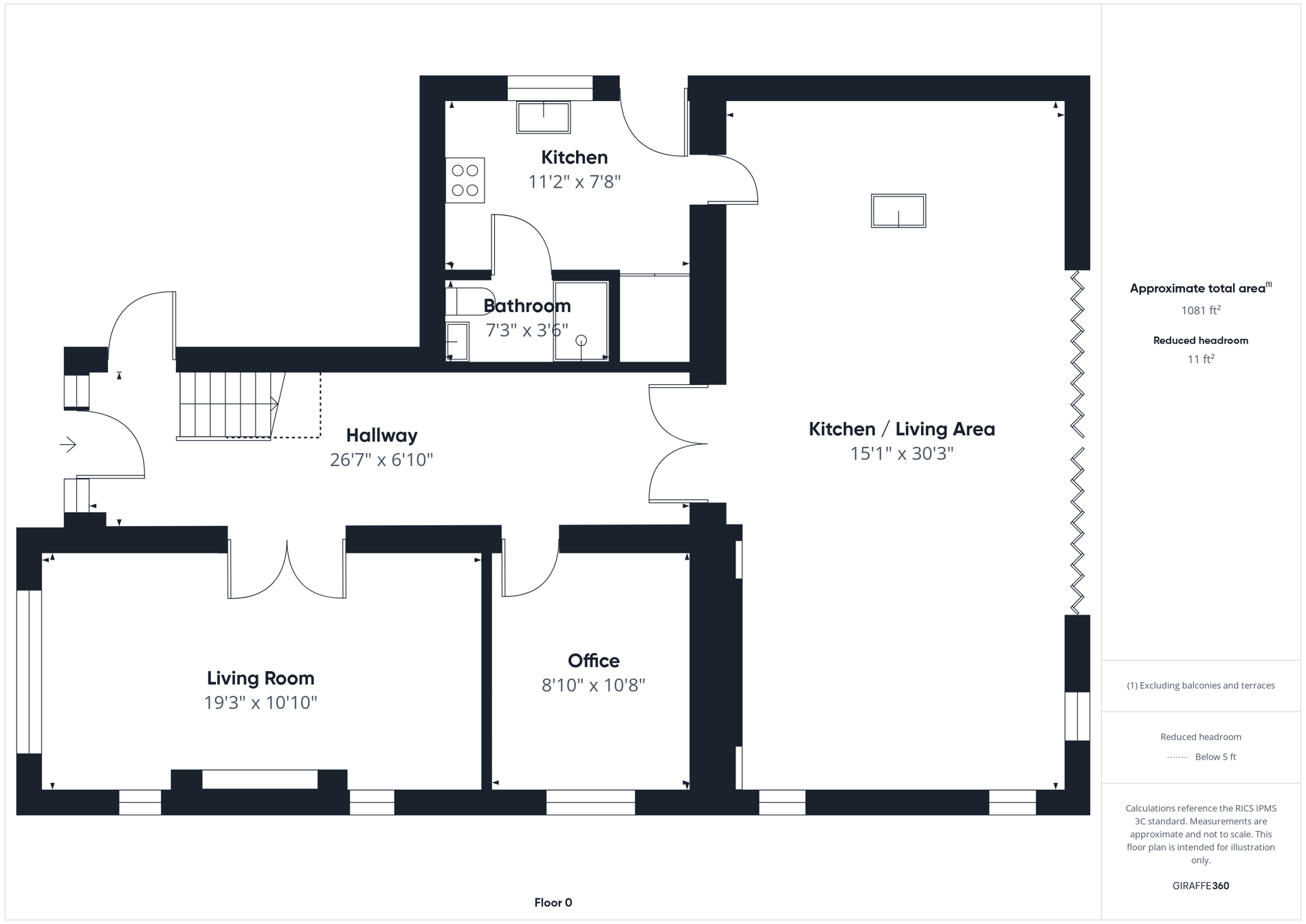 6 bed detached house for sale in Central Avenue, Walesby, NG22 - Property floorplan