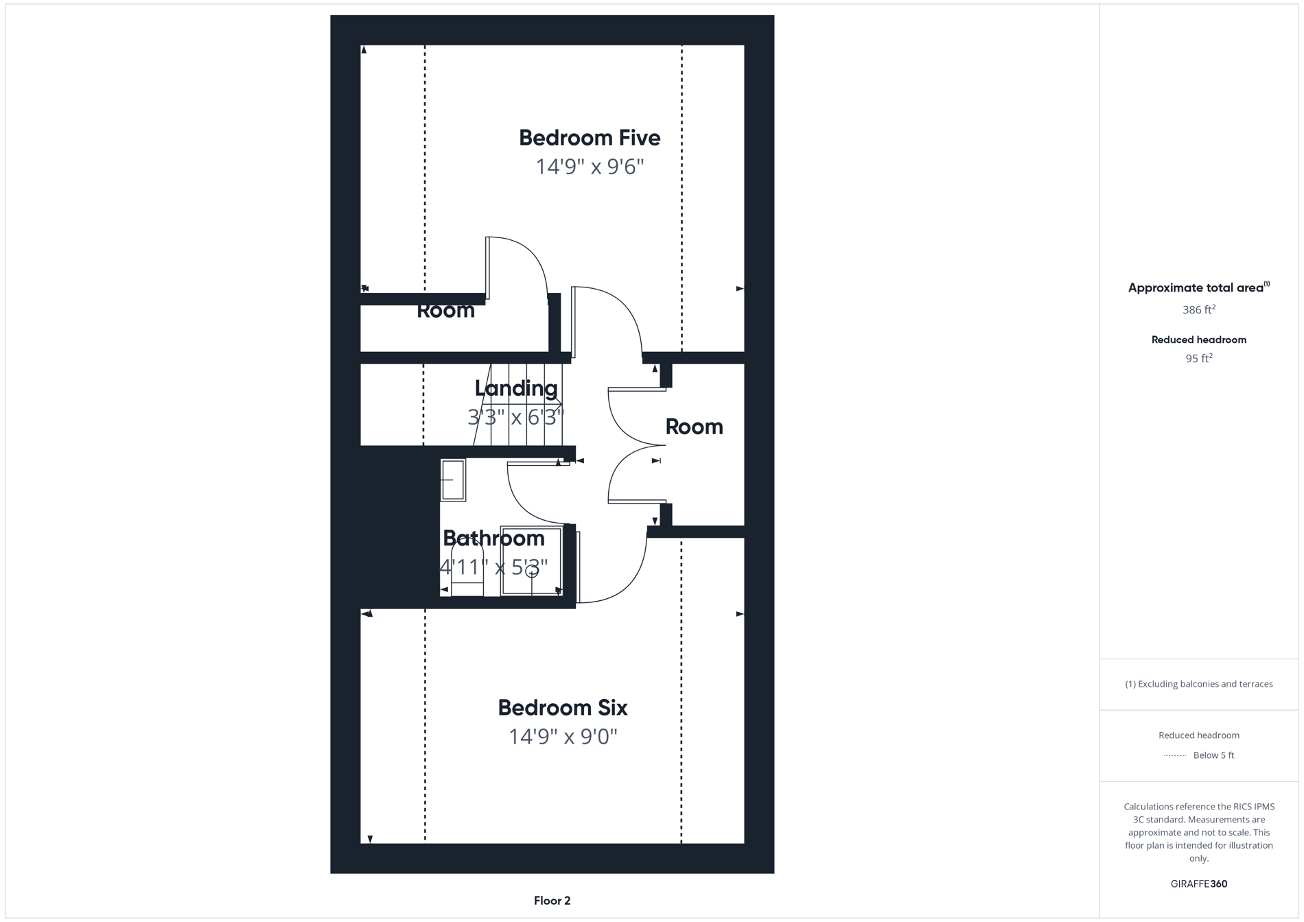6 bed detached house for sale in Central Avenue, Walesby, NG22 - Property floorplan