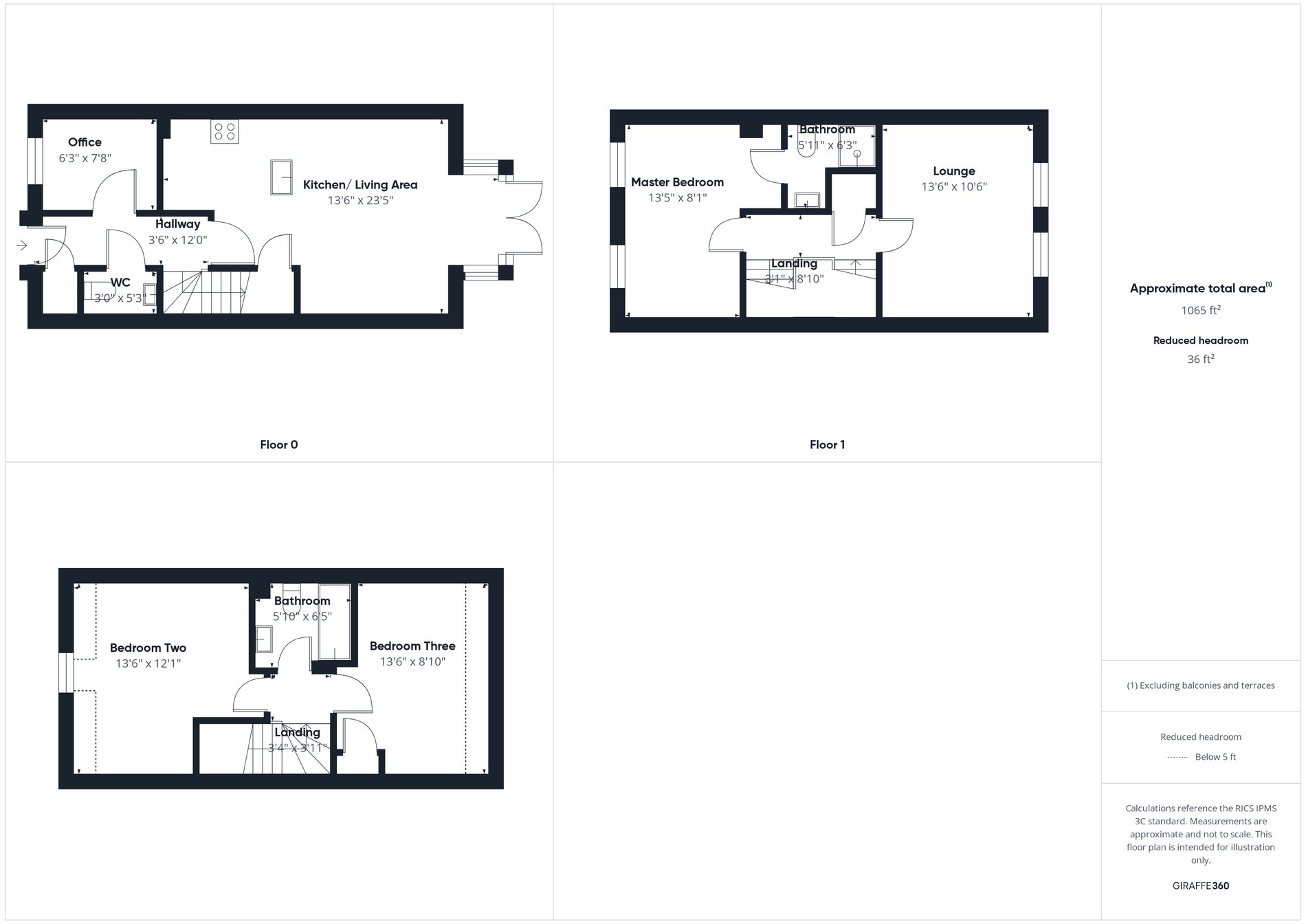 3 bed town house to rent in Overman Drive, Edwinstowe, NG21 - Property floorplan
