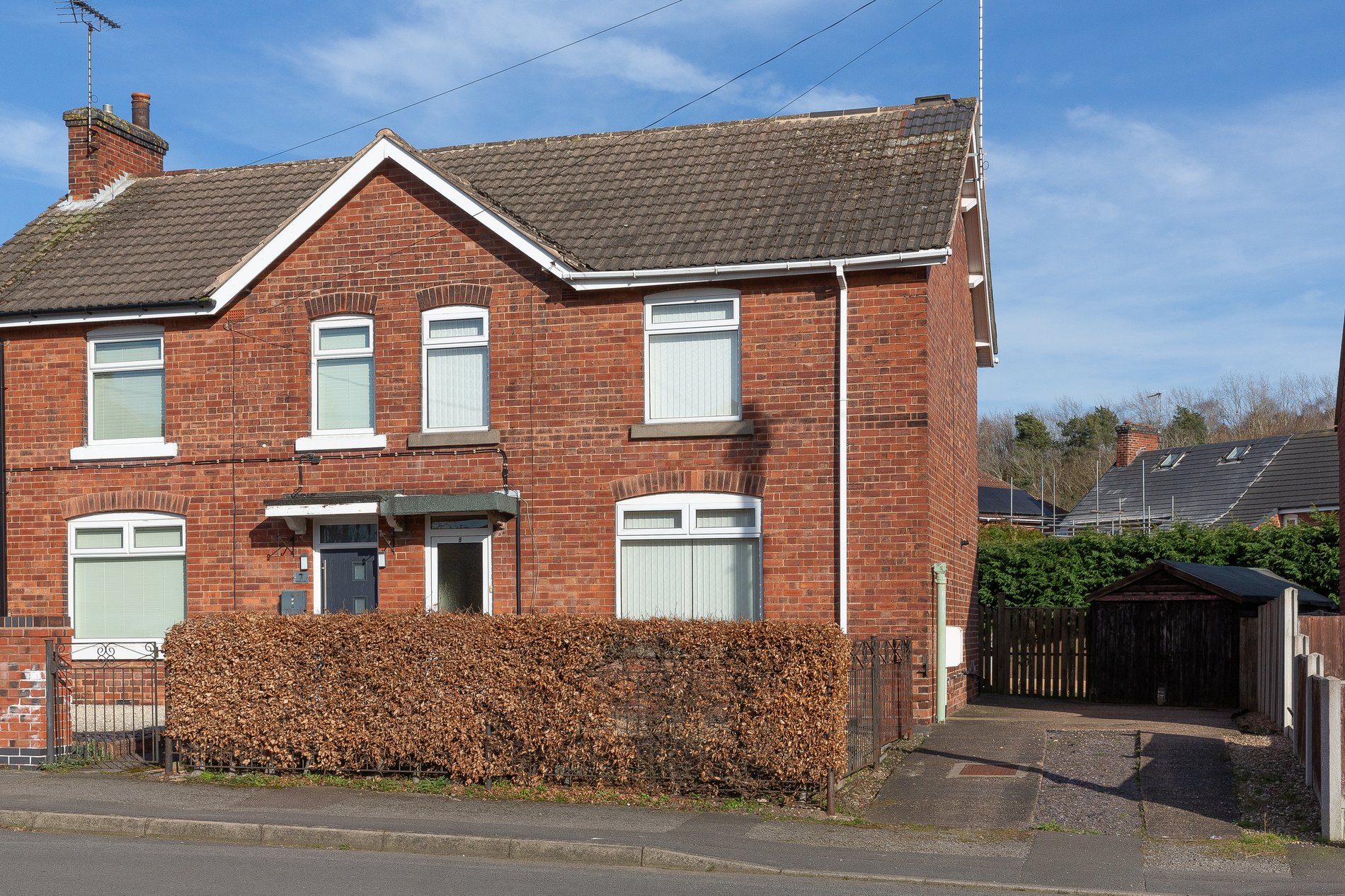 3 bed semi-detached house for sale in Whinney Lane, New Ollerton, NG22  - Property Image 1