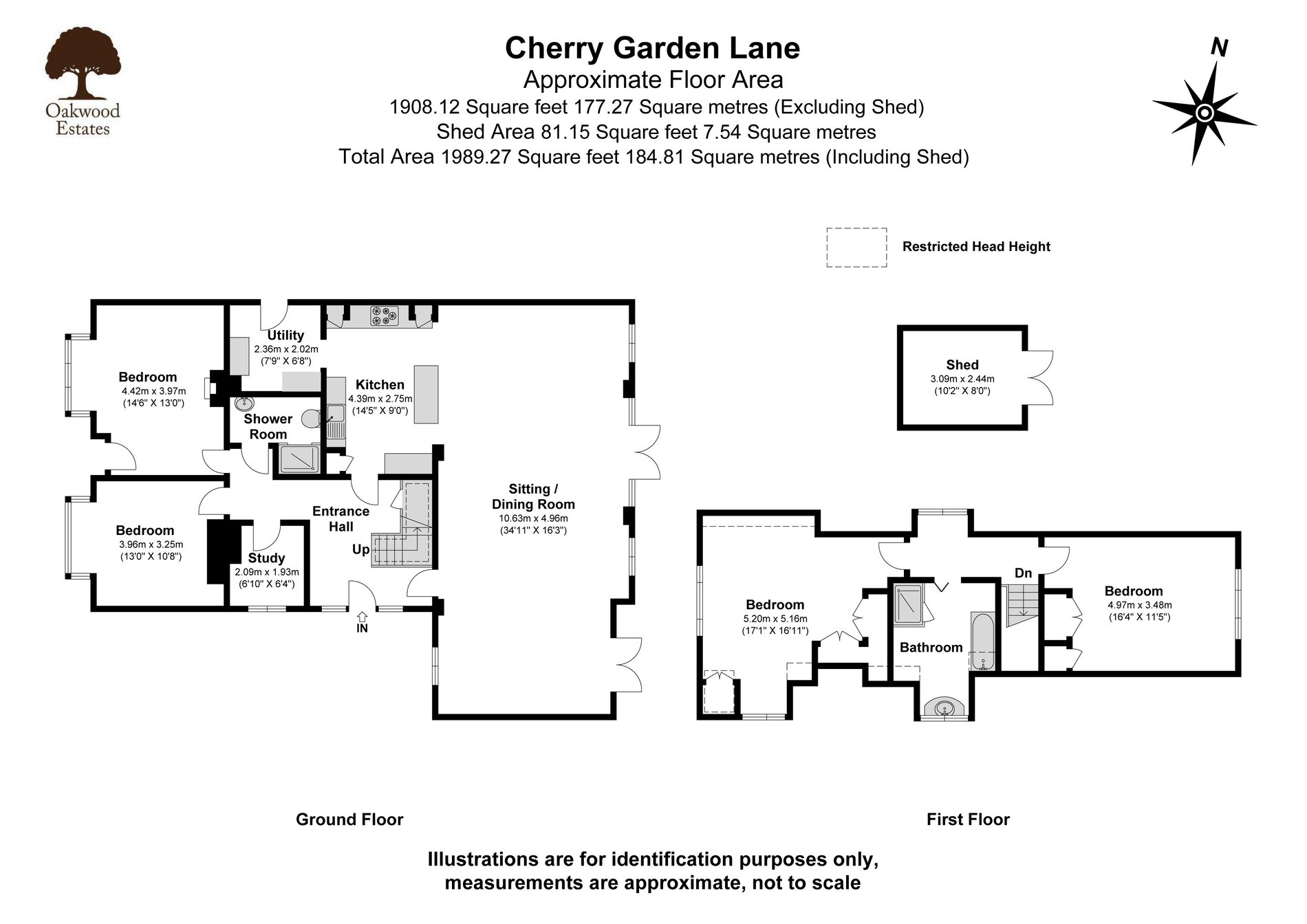 4 bed detached house for sale in Cherry Garden Lane, Maidenhead - Property Floorplan