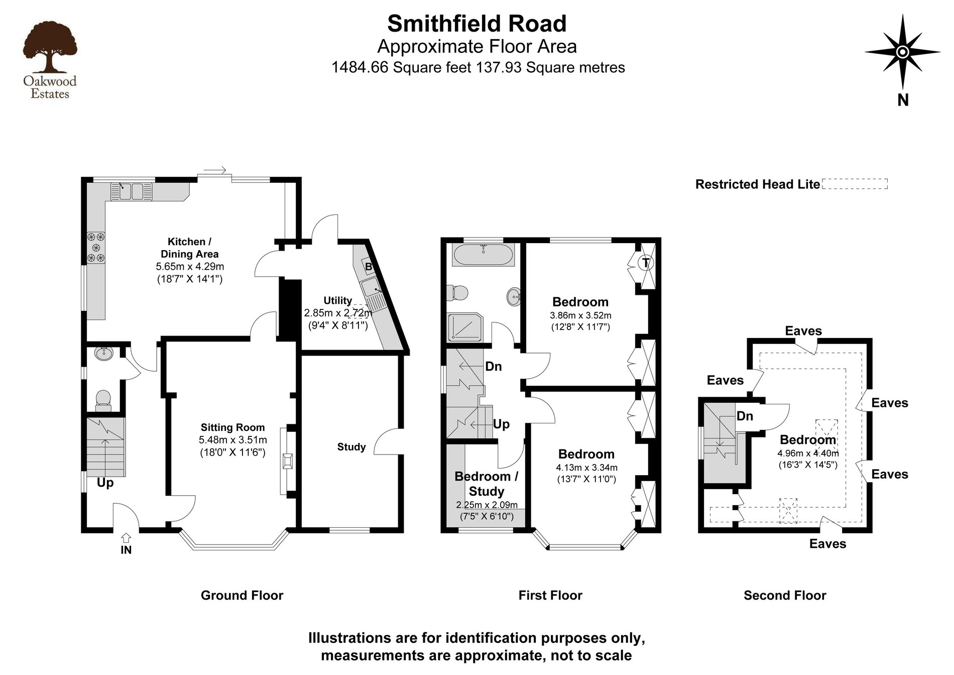 4 bed detached house for sale in Smithfield Road, Maidenhead - Property Floorplan