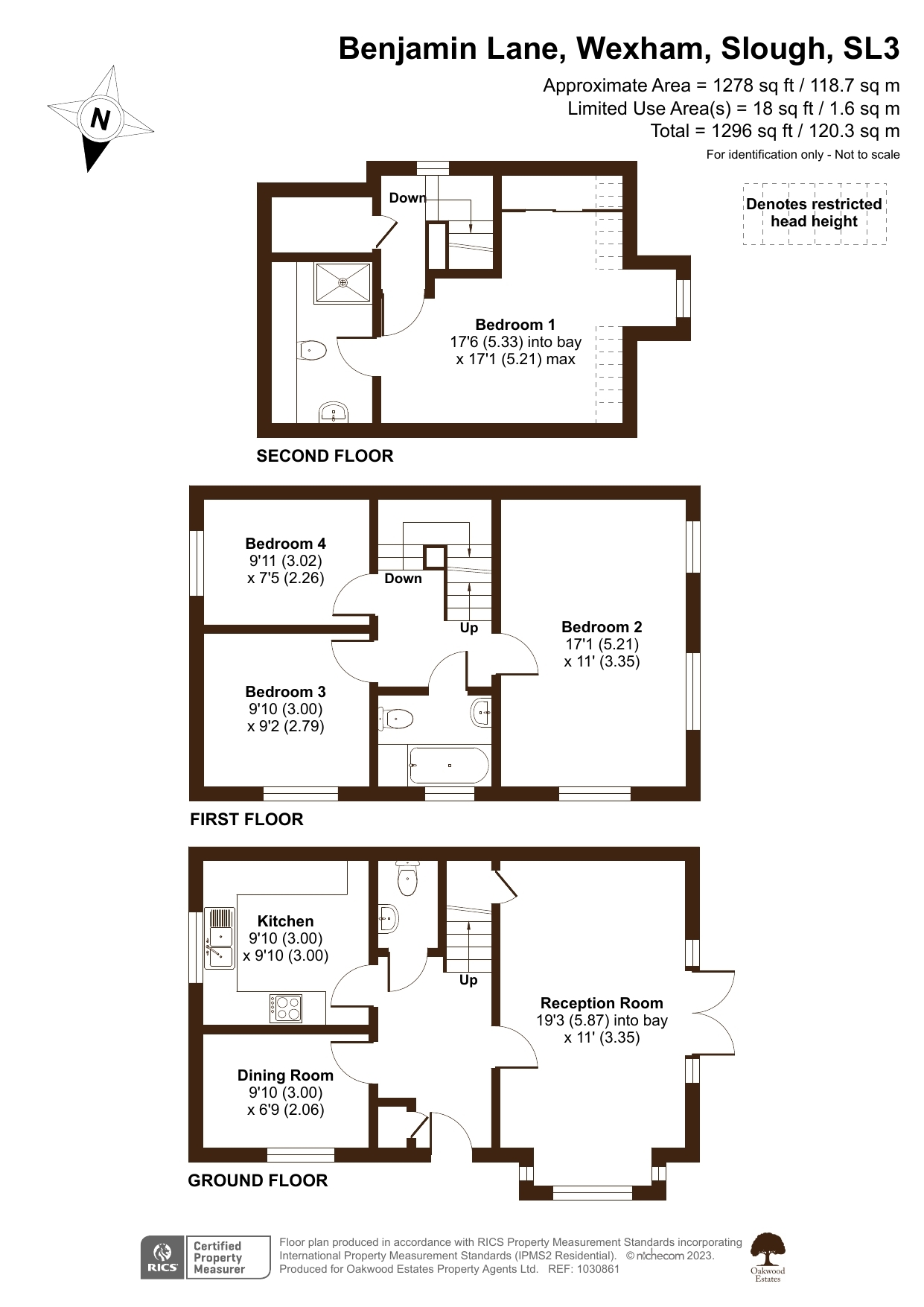 4 bed detached house for sale in Benjamin Lane, Wexham - Property Floorplan