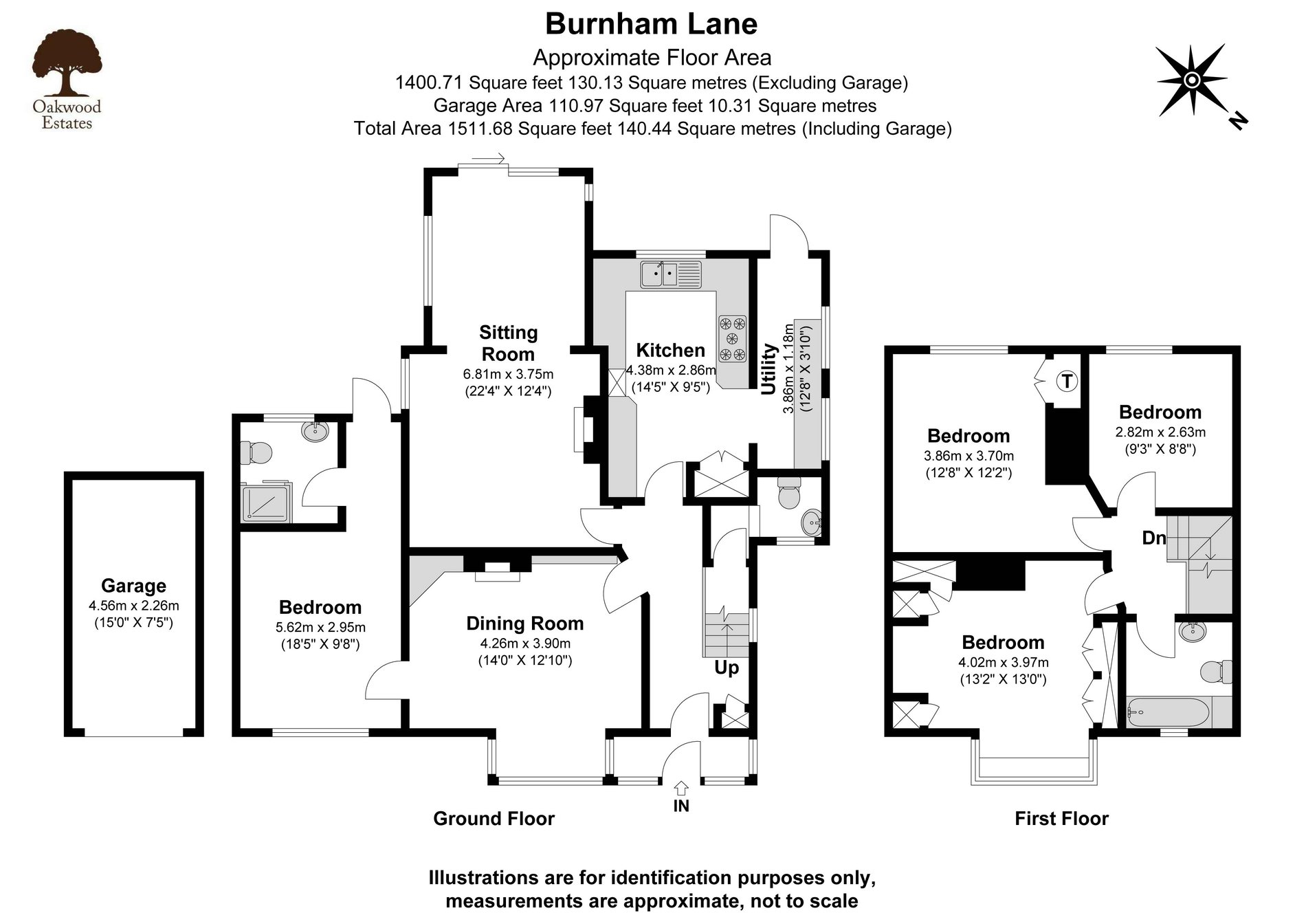 4 bed detached house for sale in Burnham Lane, Burnham - Property Floorplan