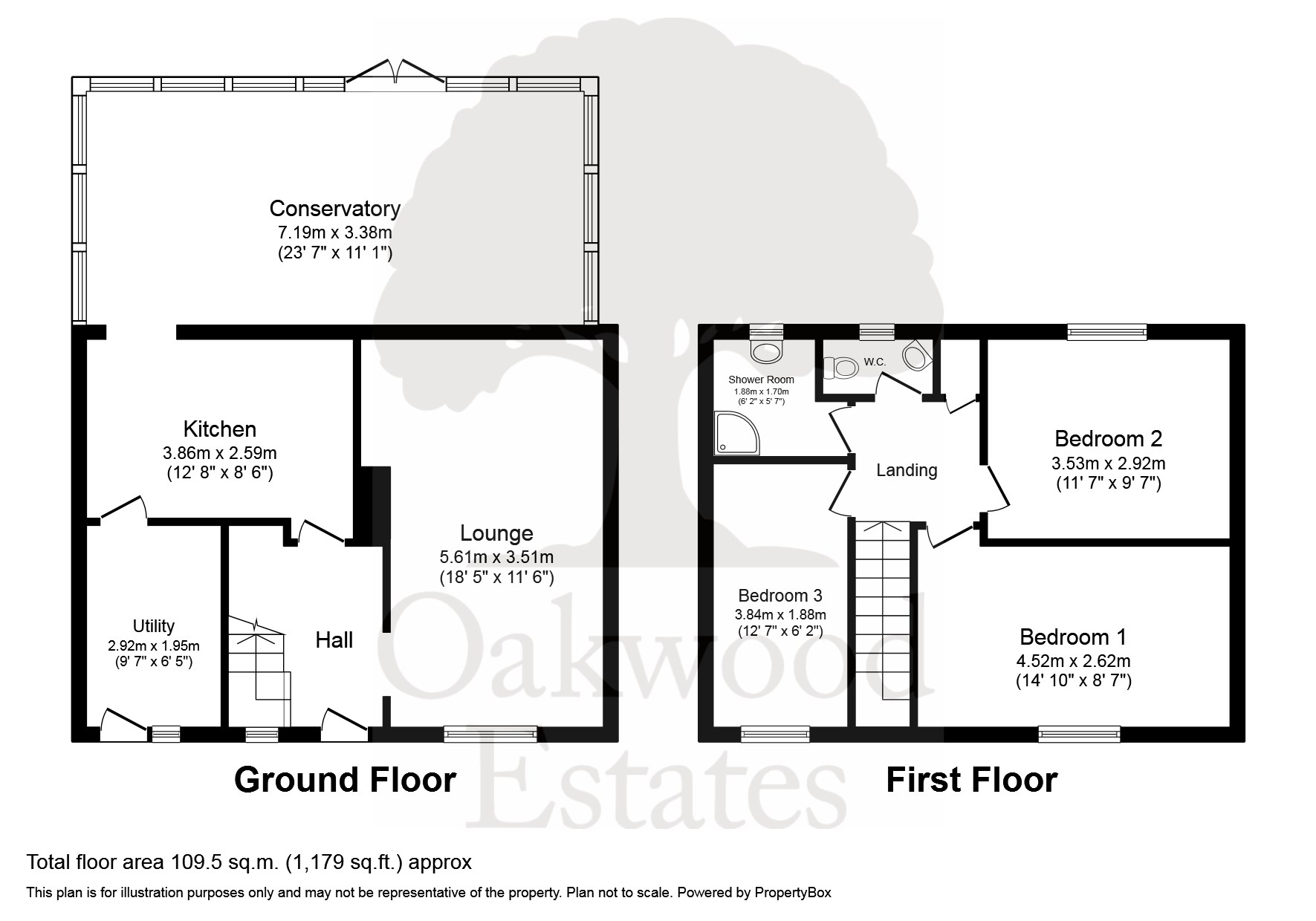 3 bed terraced house for sale in Berryfield, Slough - Property Floorplan