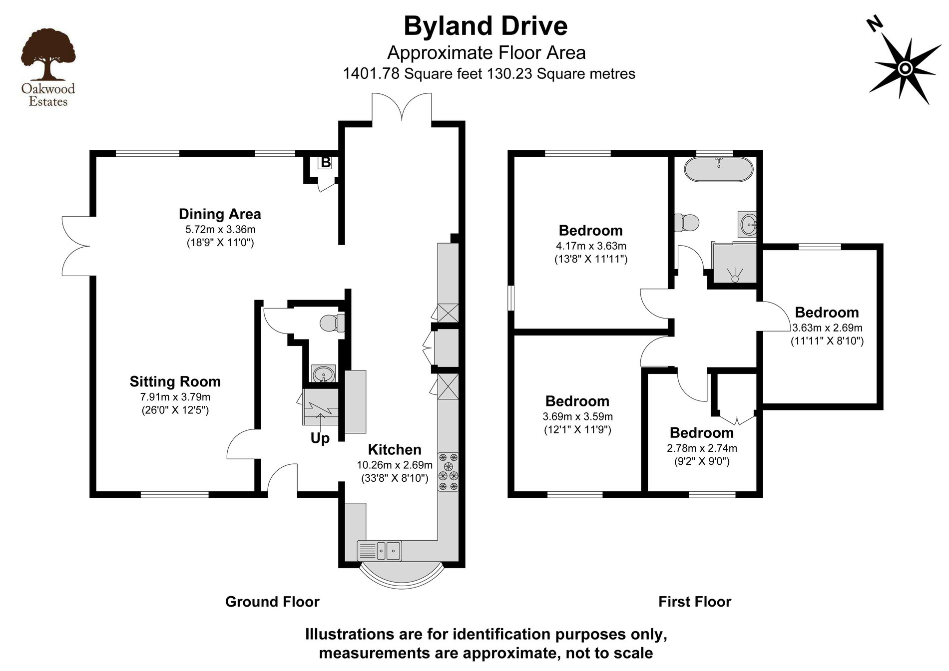 4 bed detached house for sale in Byland Drive, Maidenhead - Property Floorplan