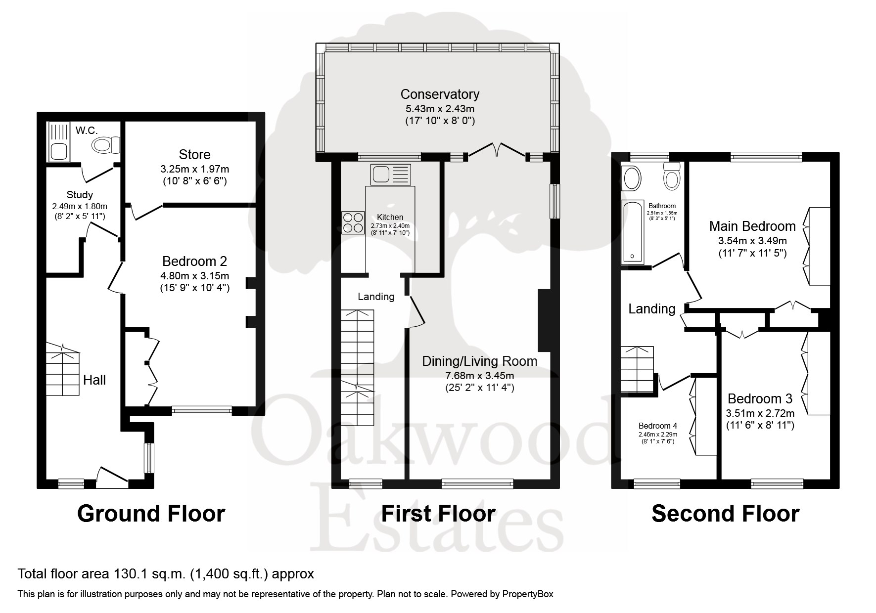 4 bed town house for sale in Gravel Hill, Chalfont St Peter - Property Floorplan